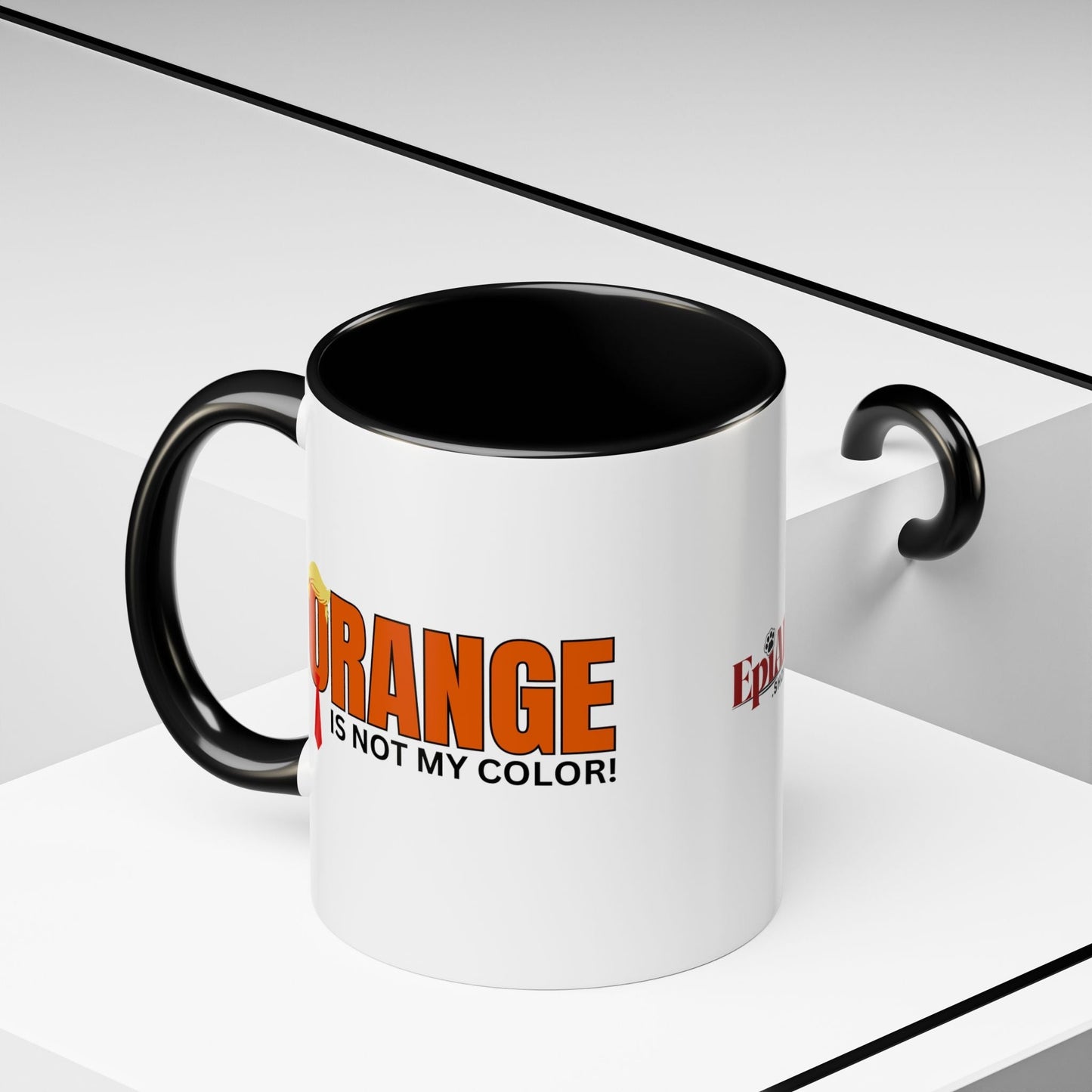Orange Is Not My Color Accent Mug | Funny Coffee Mug (11oz, 15oz)