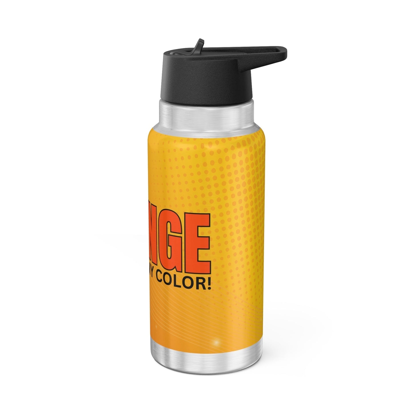 Orange Is Not My Color Gator Tumbler | Funny 32oz Water Bottle