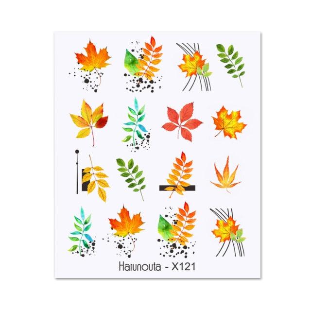 Geometry Line Stripe Nail Sticker Floral Butterfly Design Water Decals Slider Wraps Decoration Nail Art Accessories Water Transfer Nail Decals Sticker For Pretty Girl Self-Adhesive Nail Decals Designer Nail Stickers for Acrylic Decal Decoration