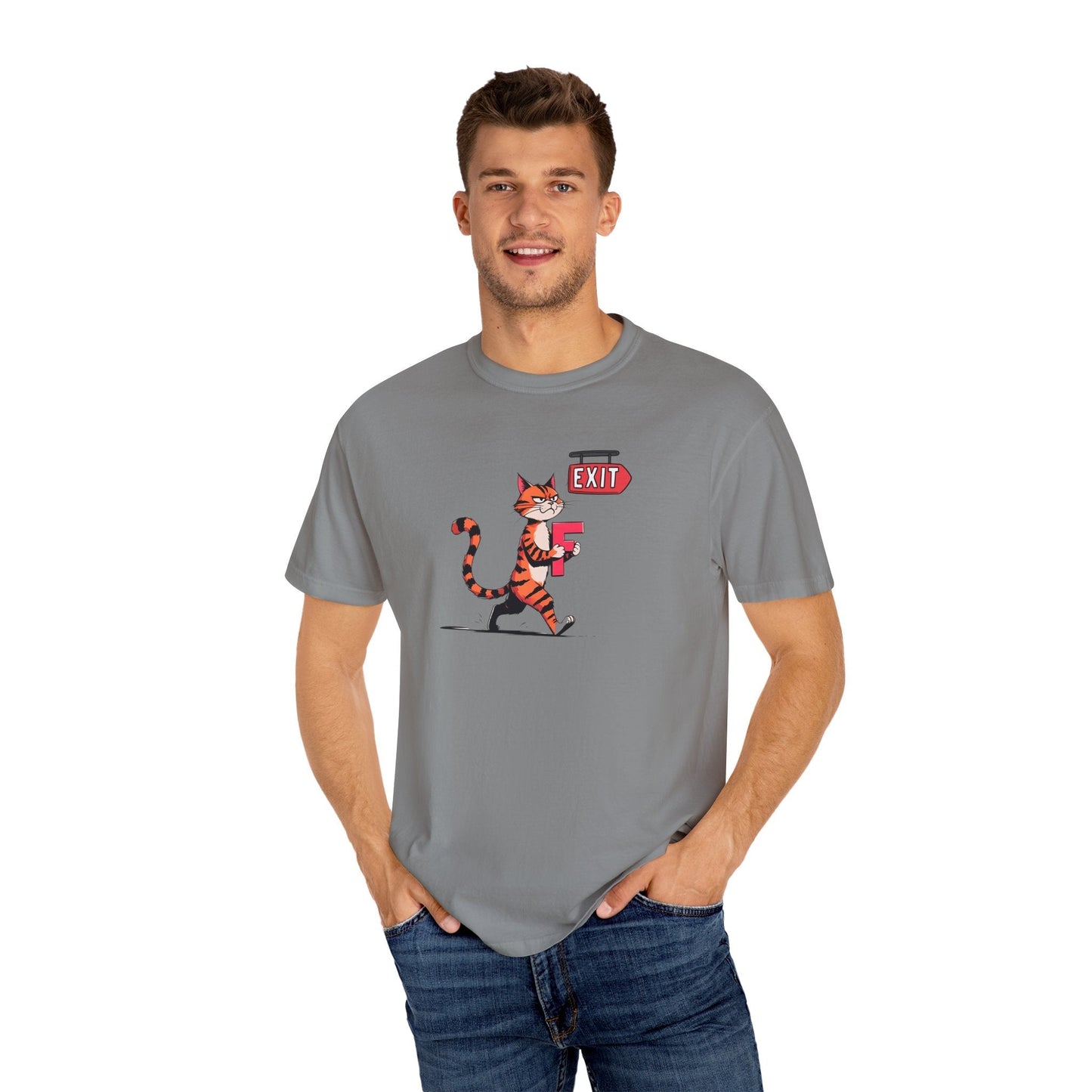 Getting the F Outta Here Unisex Garment-Dyed T-Shirt
