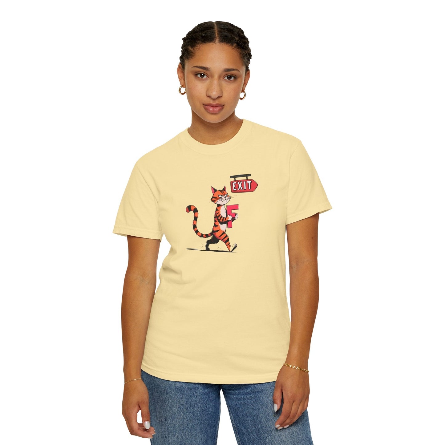 Getting the F Outta Here Unisex Garment-Dyed T-Shirt