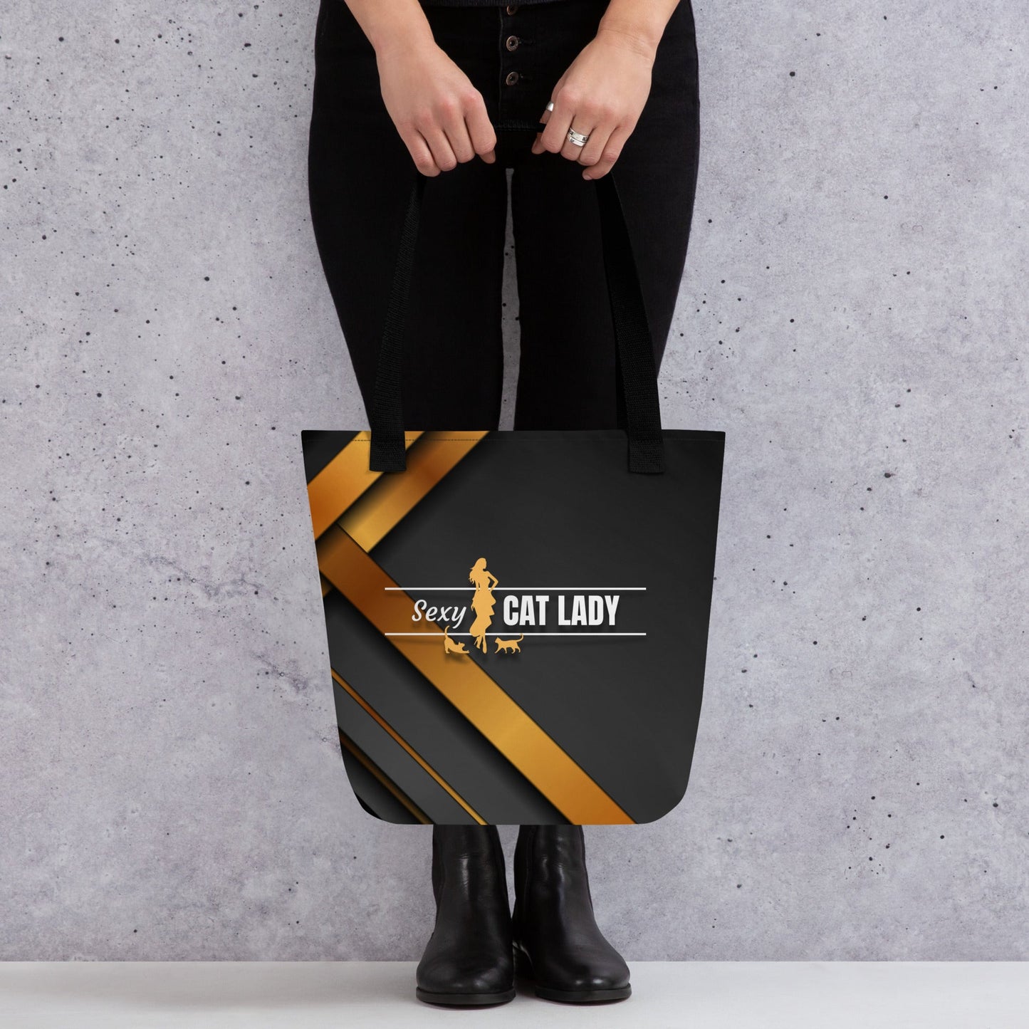 Sexy Cat Lady Tote Bag
