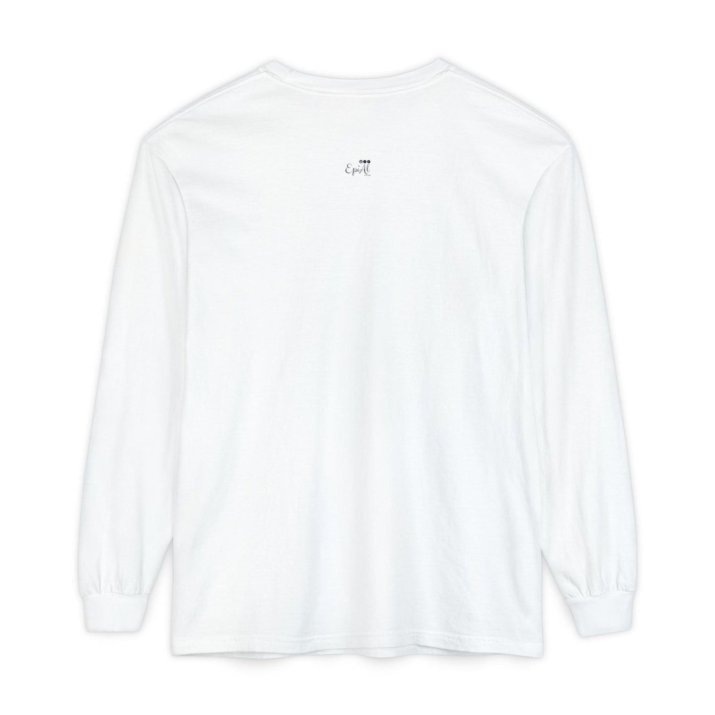 Halloween Cat Long Sleeve Tee, Unisex Spooky Shirt
