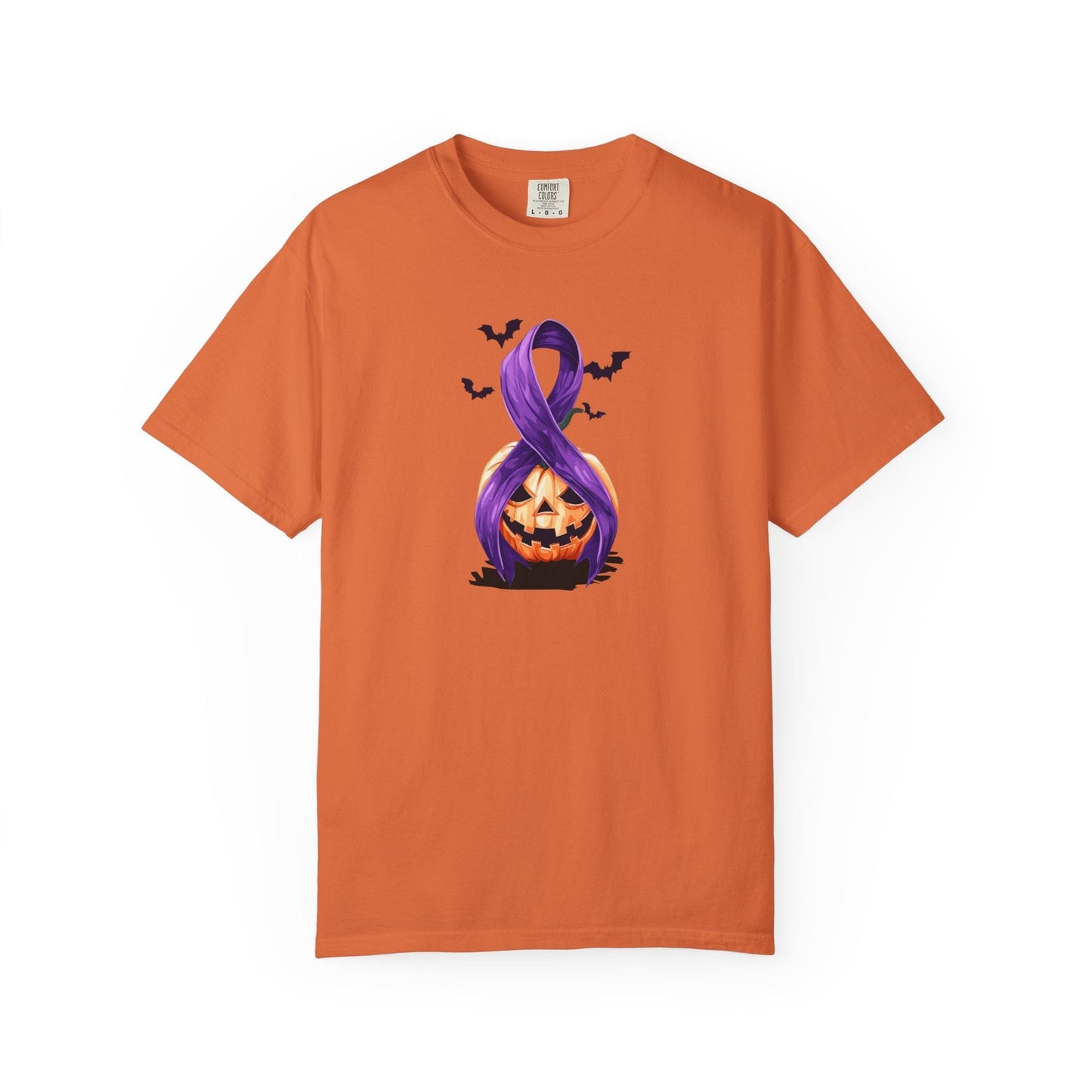 Spooky Season, Still Strong — Purple Ribbon Halloween Tee