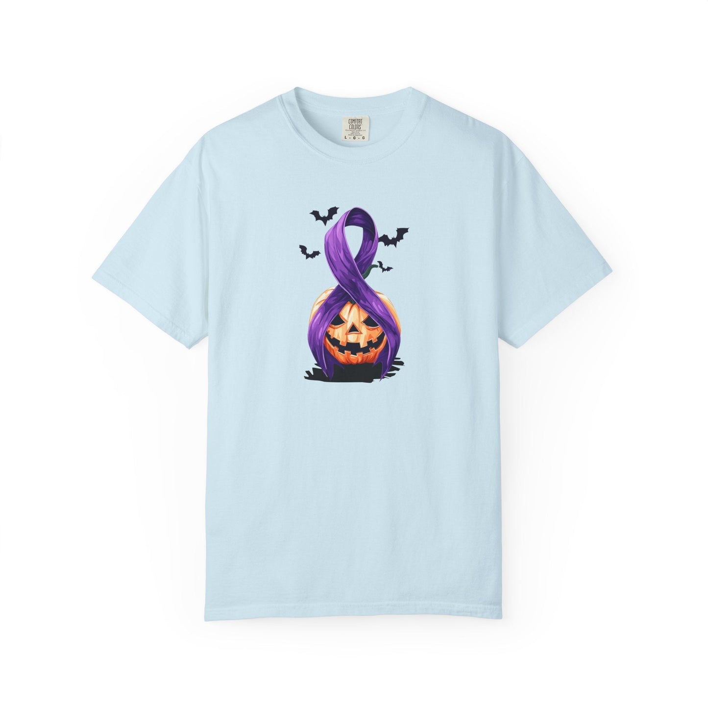 Spooky Season, Still Strong — Purple Ribbon Halloween Tee