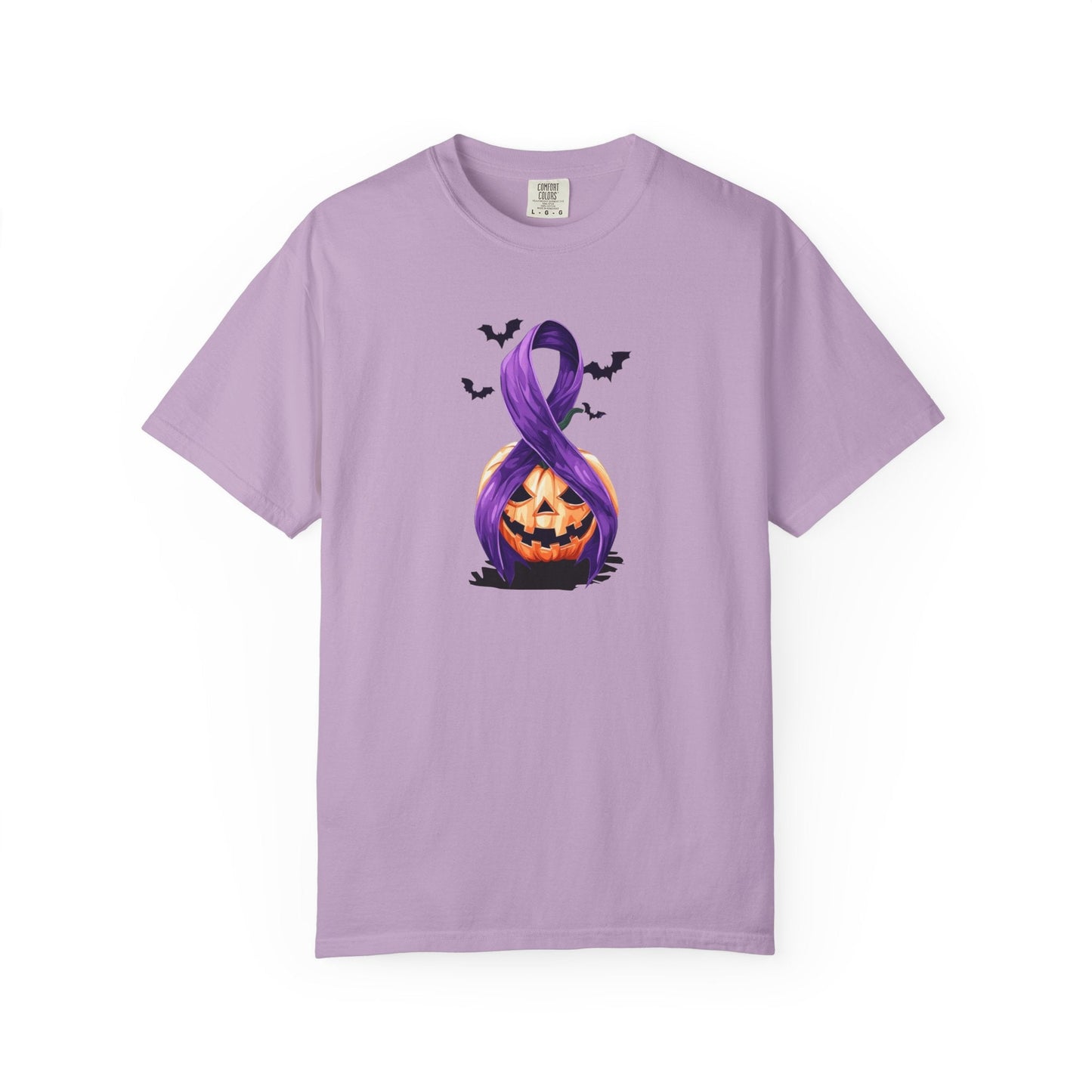 Spooky Season, Still Strong — Purple Ribbon Halloween Tee