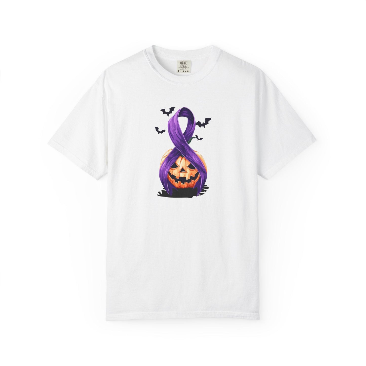 Spooky Season, Still Strong — Purple Ribbon Halloween Tee