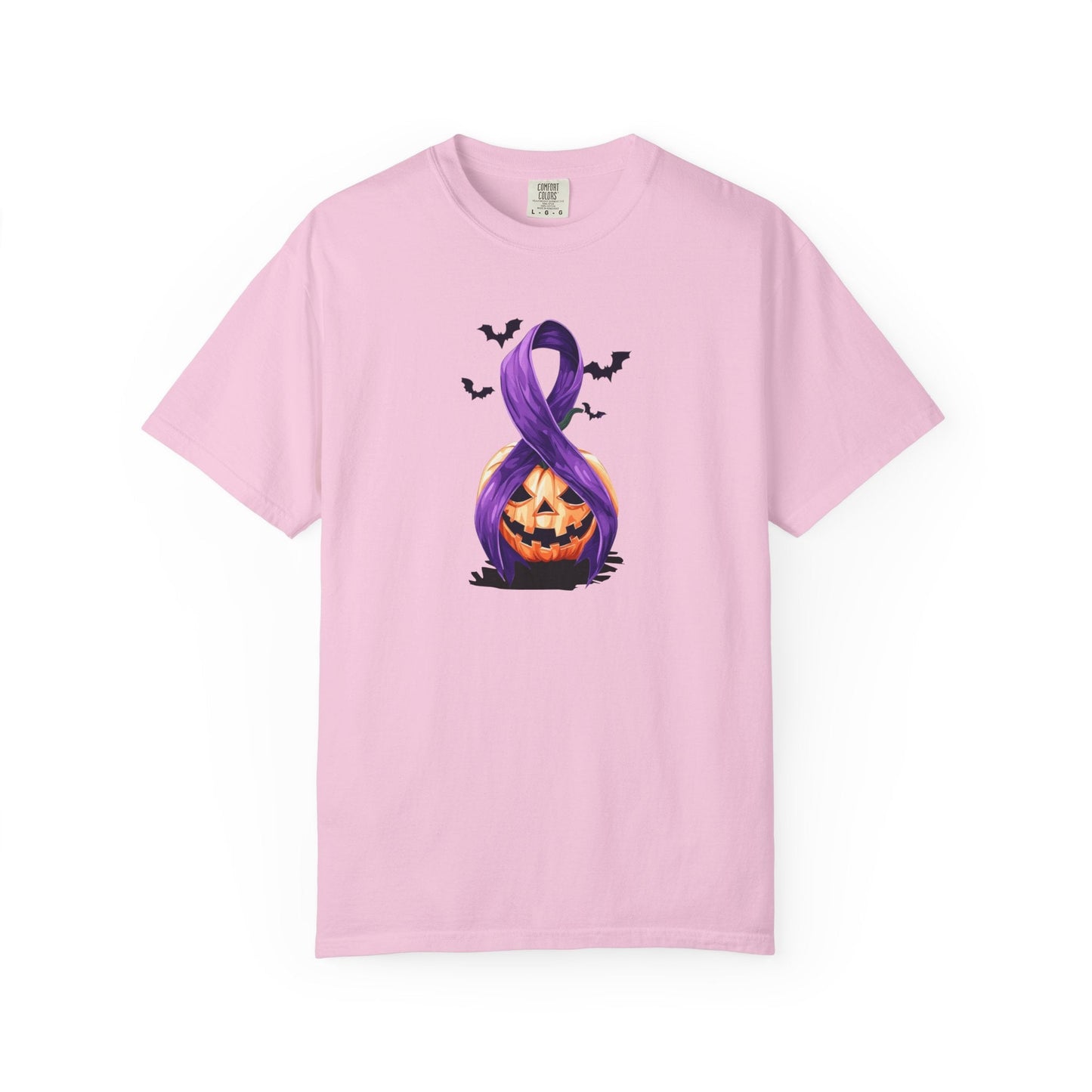Spooky Season, Still Strong — Purple Ribbon Halloween Tee