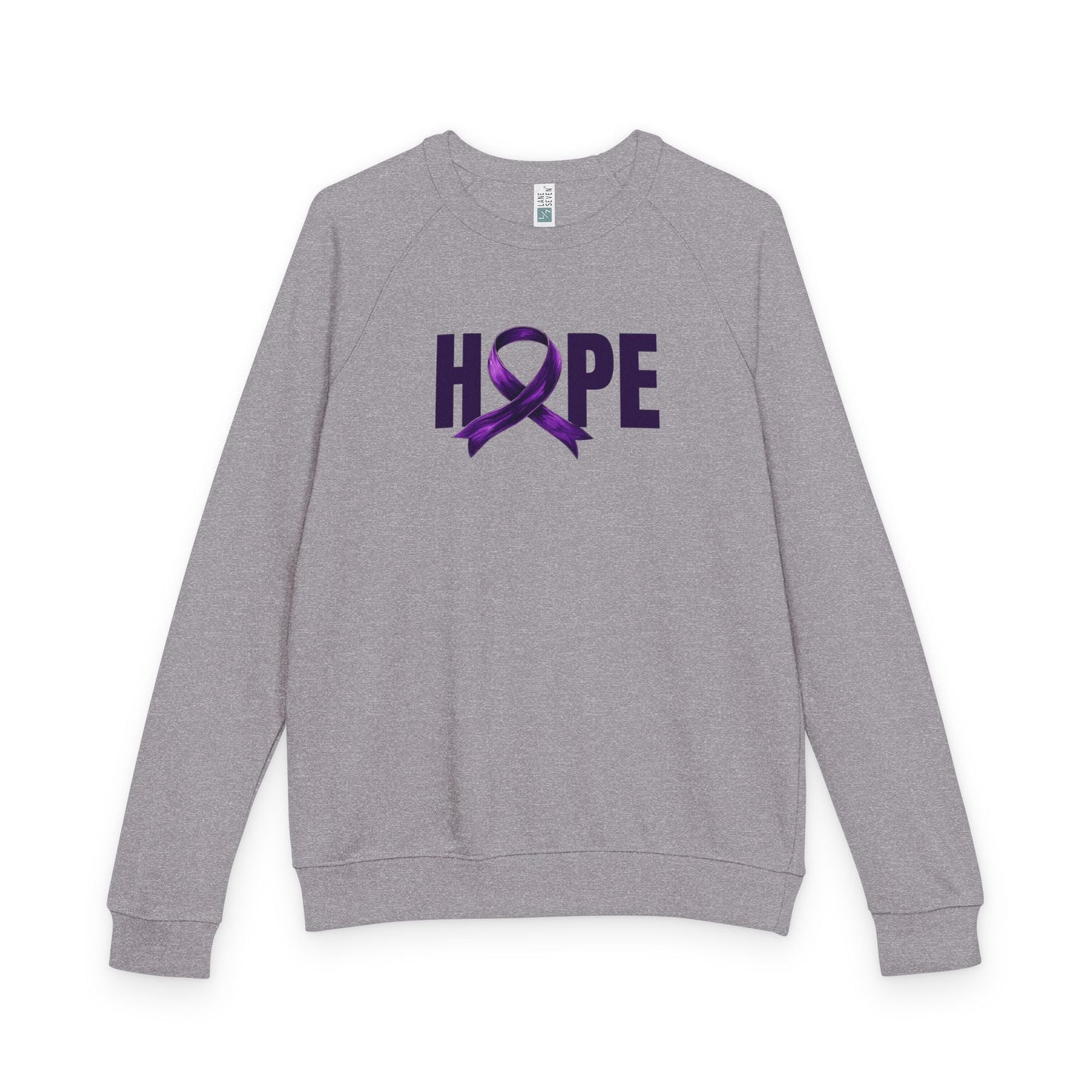 Hope Unisex French Terry Raglan Sweatshirt