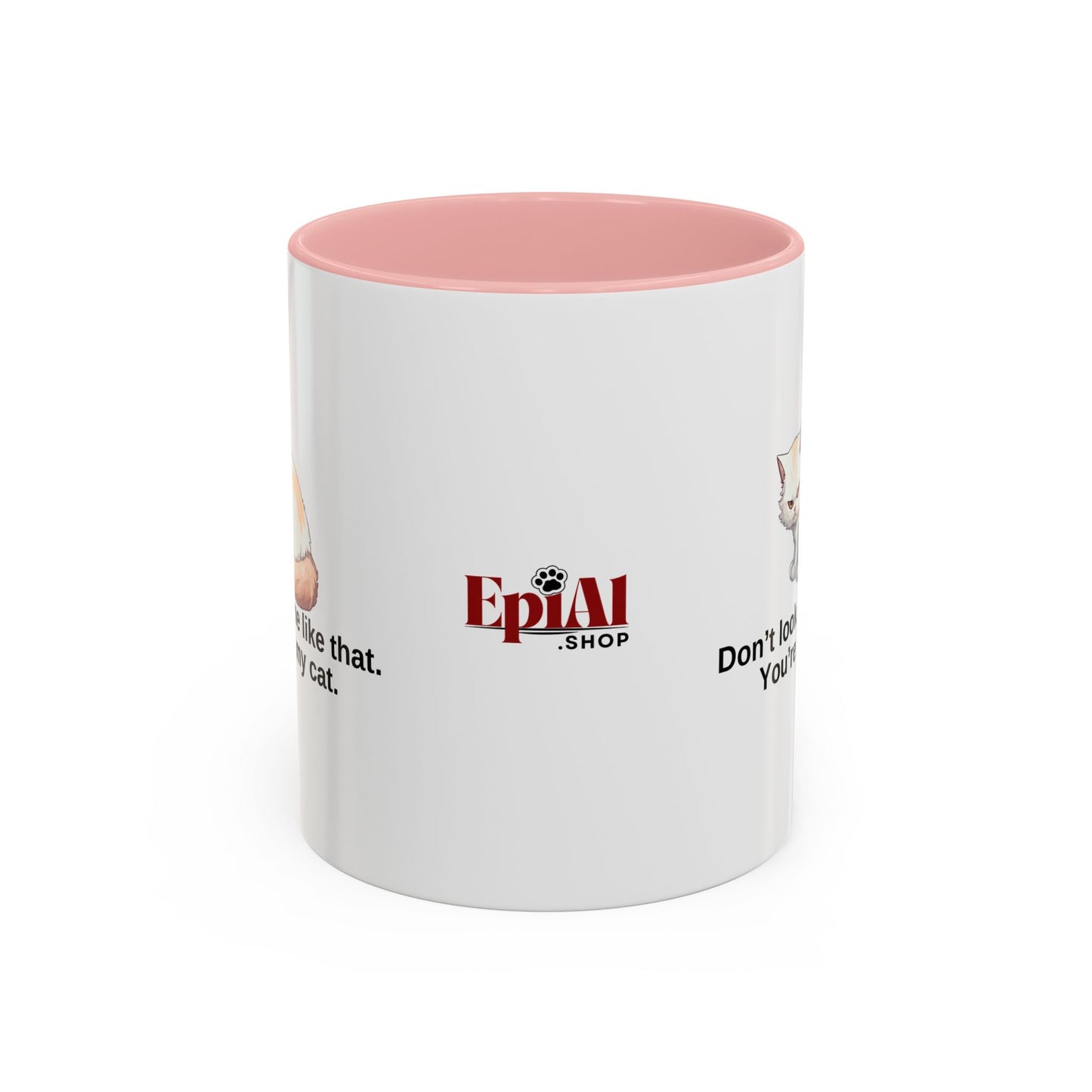 Humorous Cat Lover's Coffee Mug - 11/15oz Accent Mug