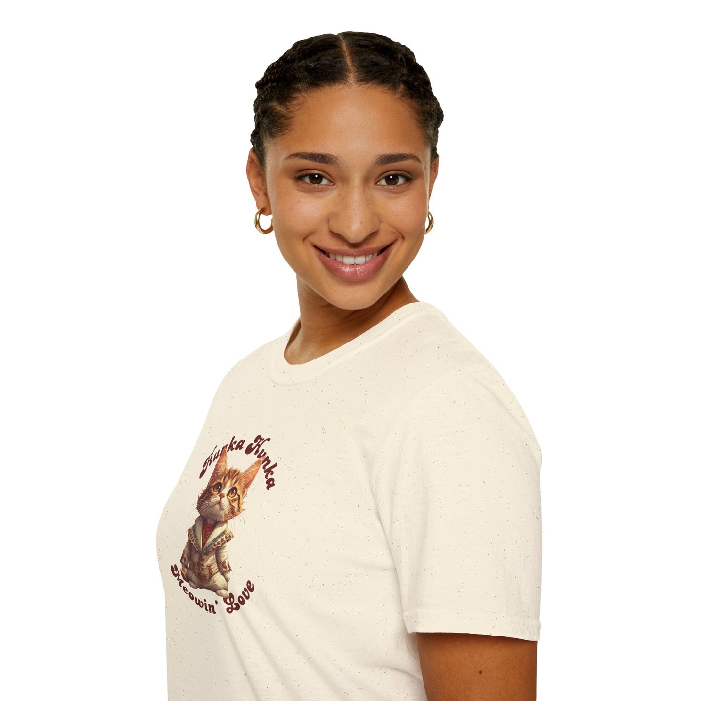 Hunka Hunka Meowin' Love Unisex Tee