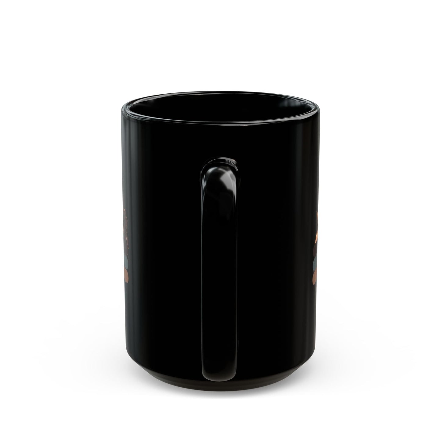 I Miss My Cat Black Mug
