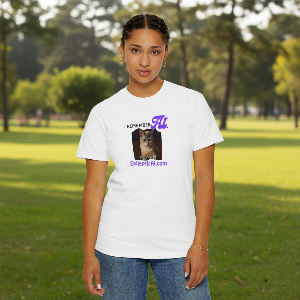 I Remember Al Unisex Garment-Dyed T-shirt
