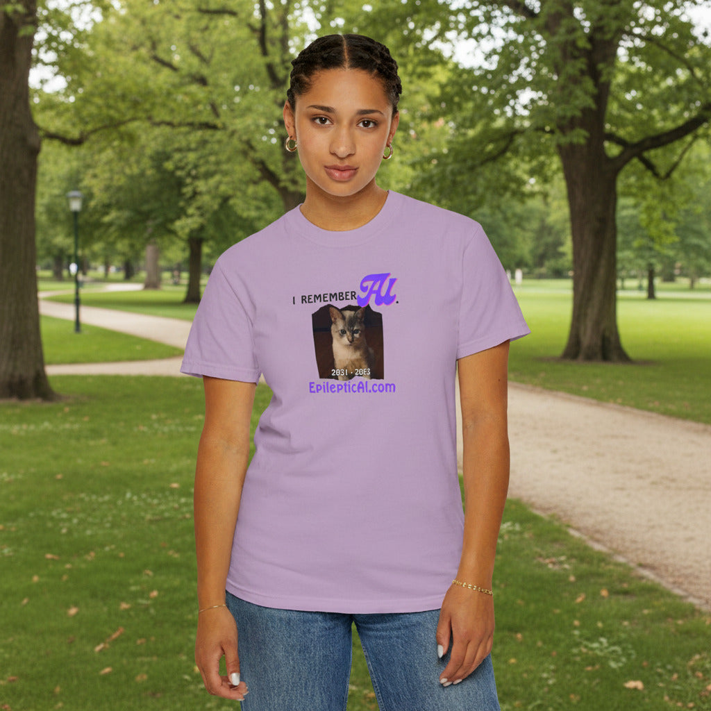 I Remember Al Unisex Garment-Dyed T-shirt