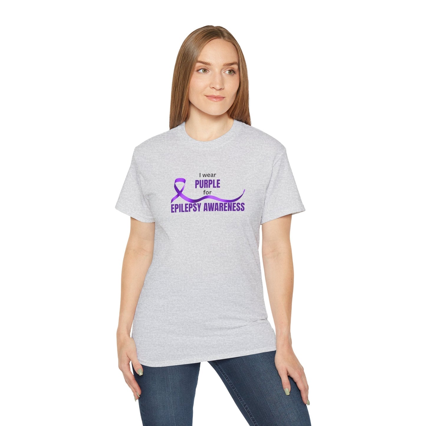 I Wear Purple Epilepsy Awareness Tee