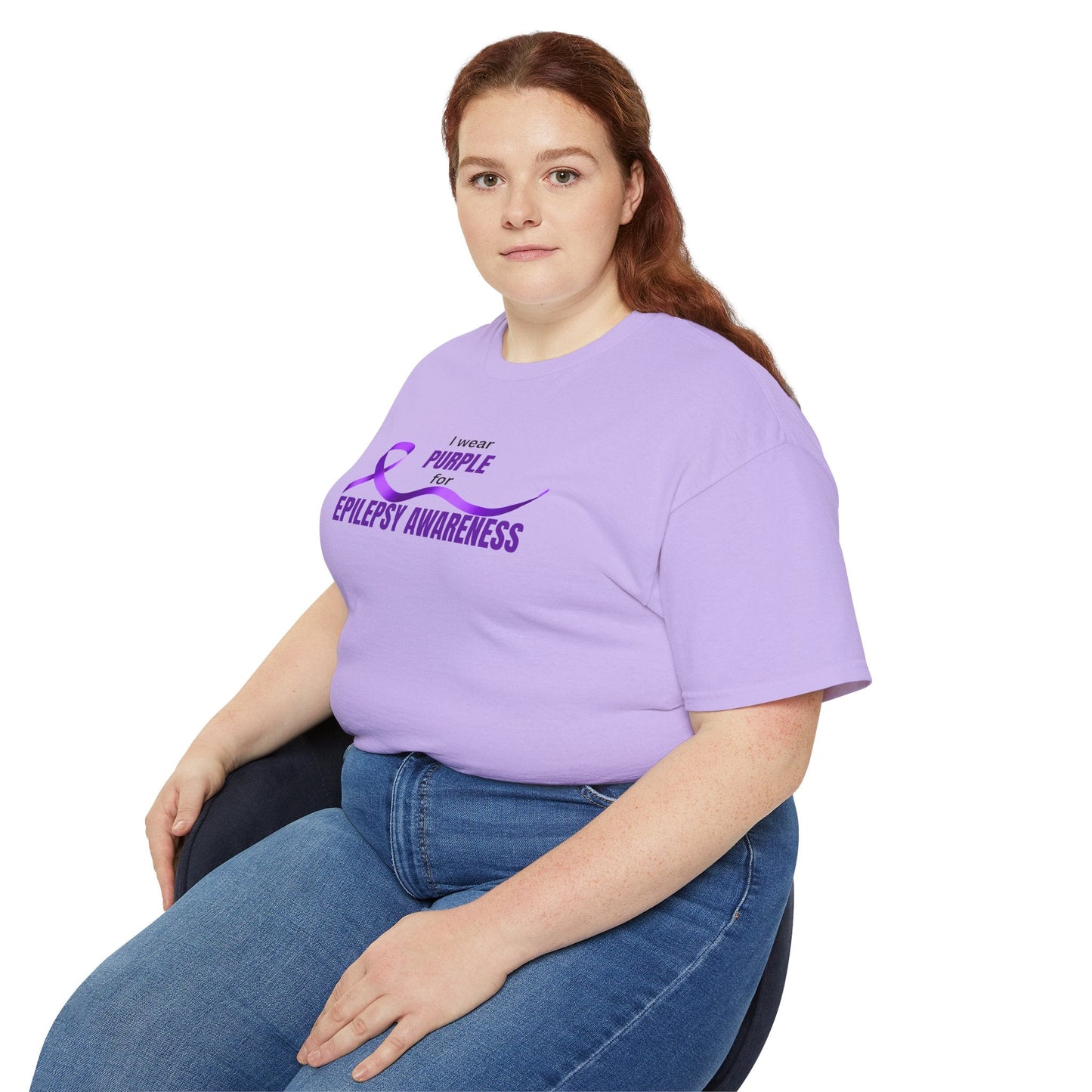 I Wear Purple Epilepsy Awareness Tee