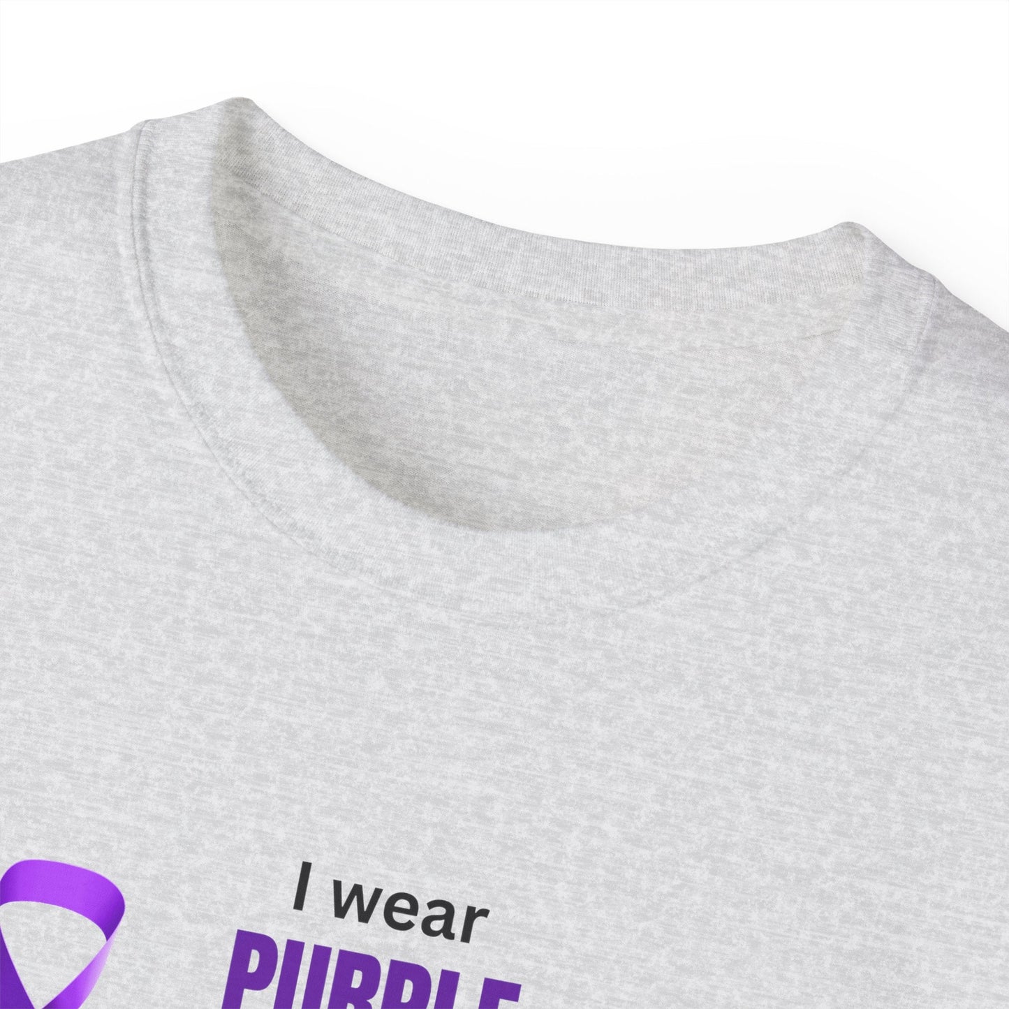 I Wear Purple Epilepsy Awareness Tee