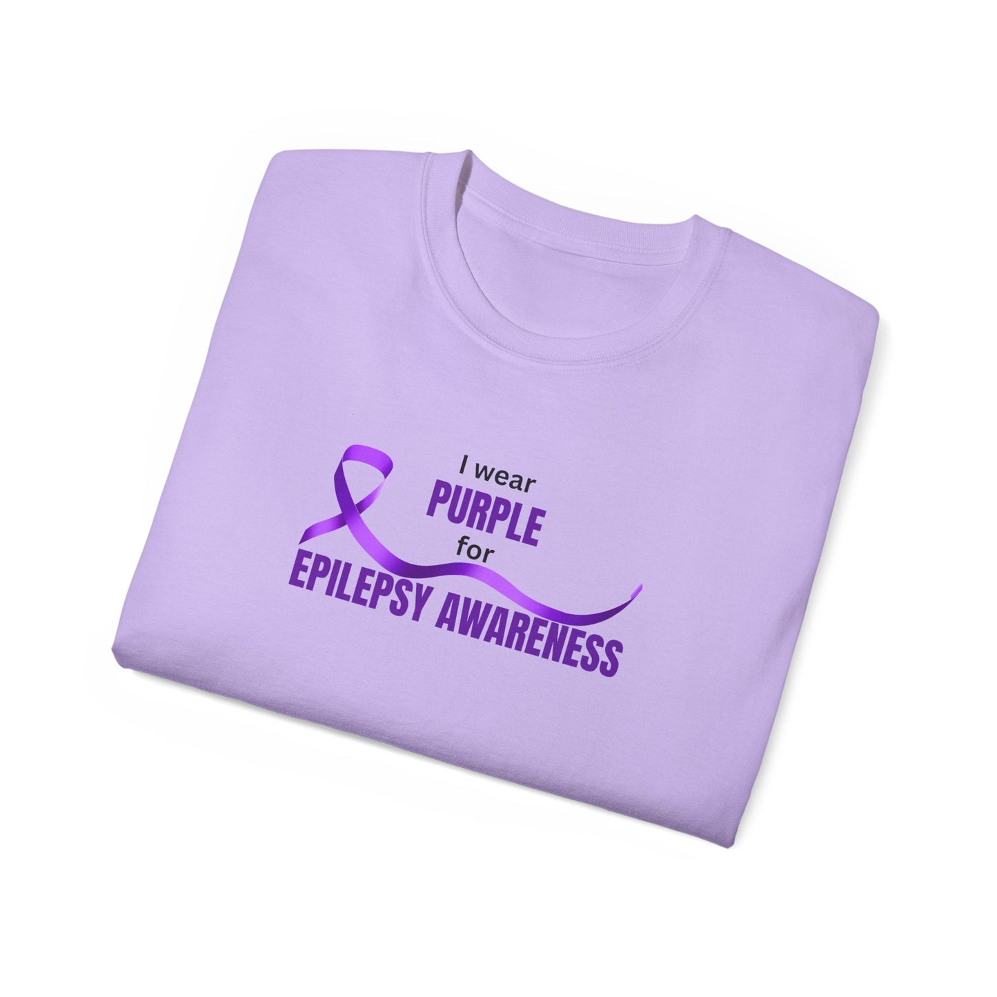 I Wear Purple Epilepsy Awareness Tee