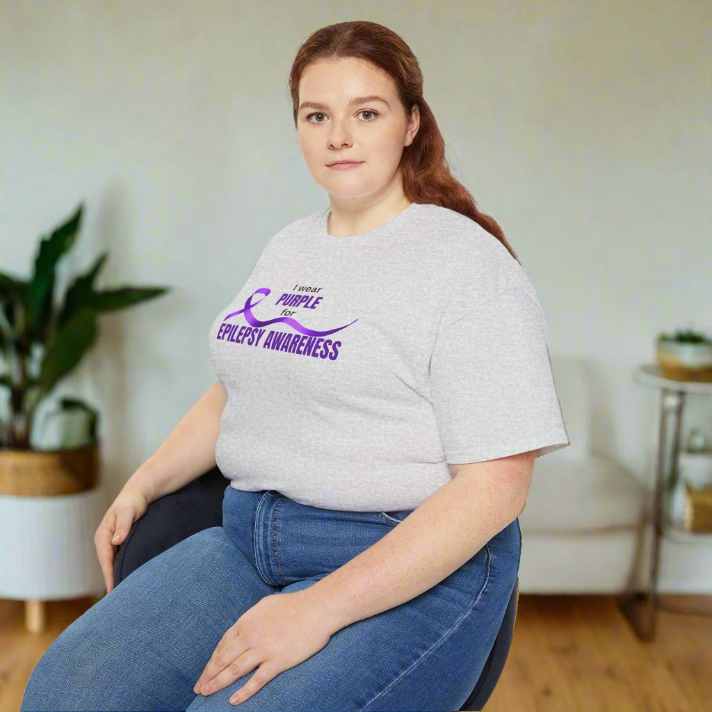 I Wear Purple Epilepsy Awareness Tee