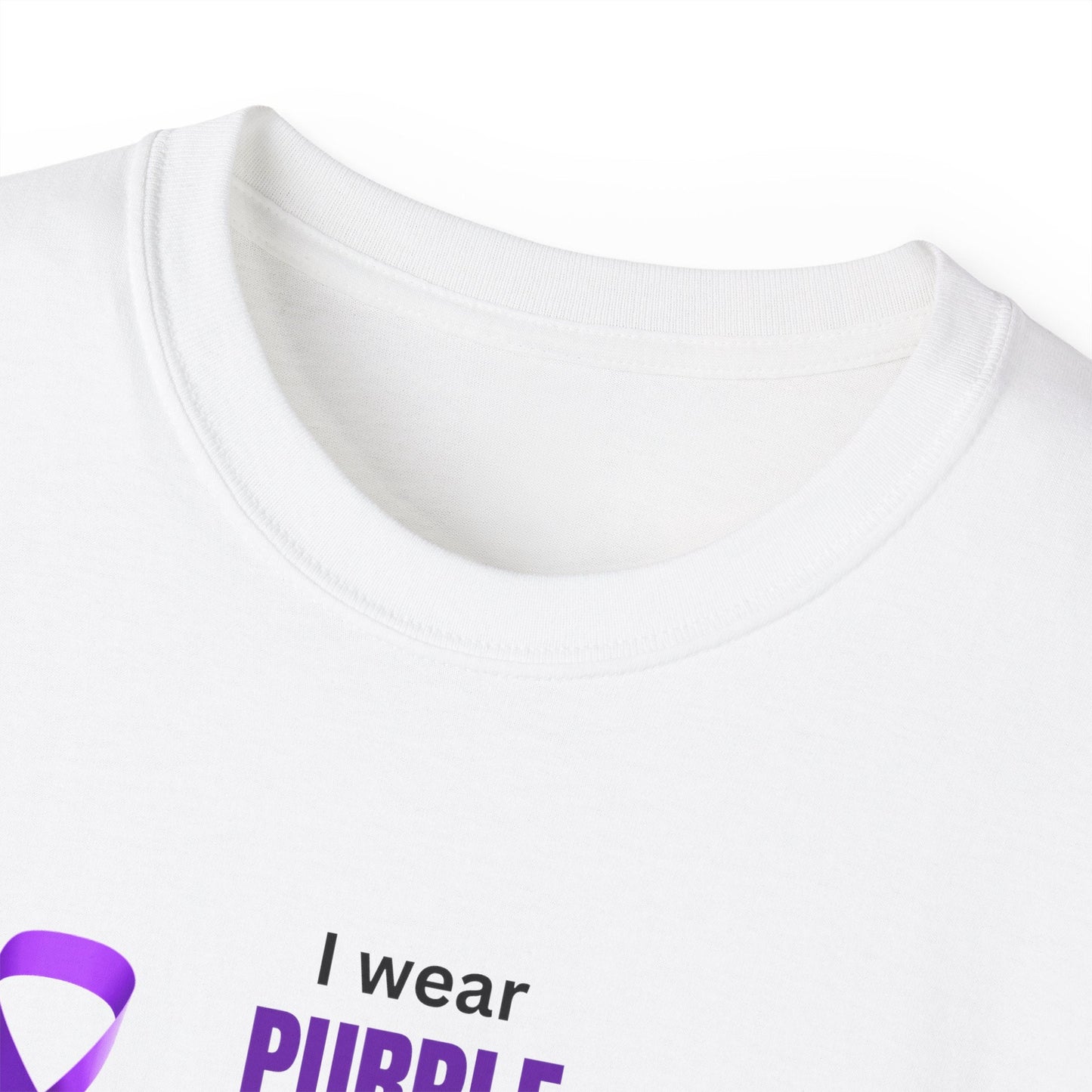 I Wear Purple Epilepsy Awareness Tee
