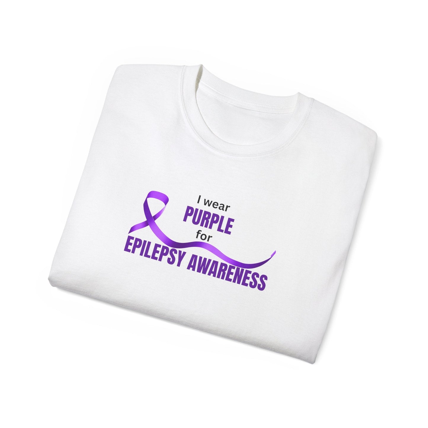 I Wear Purple Epilepsy Awareness Tee