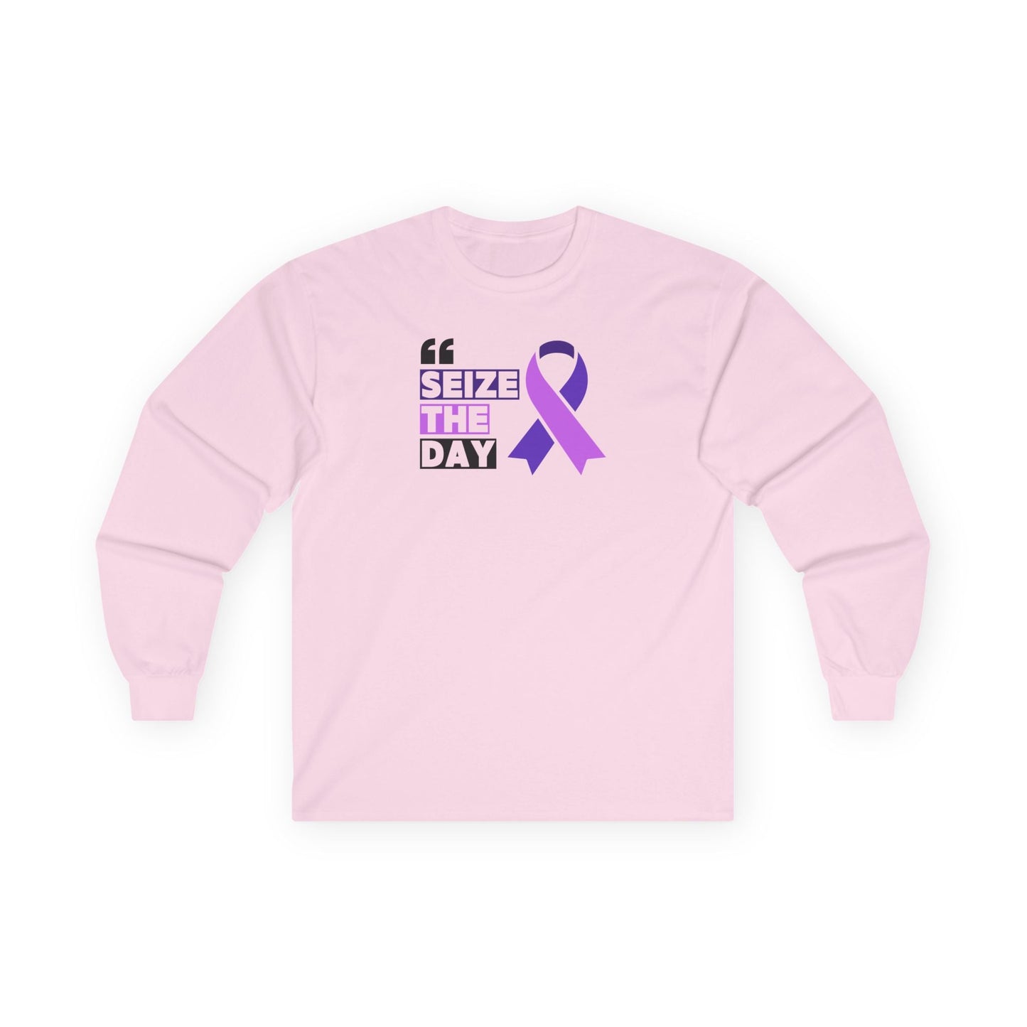 Inspirational Seize the Day Long-Sleeve Tee