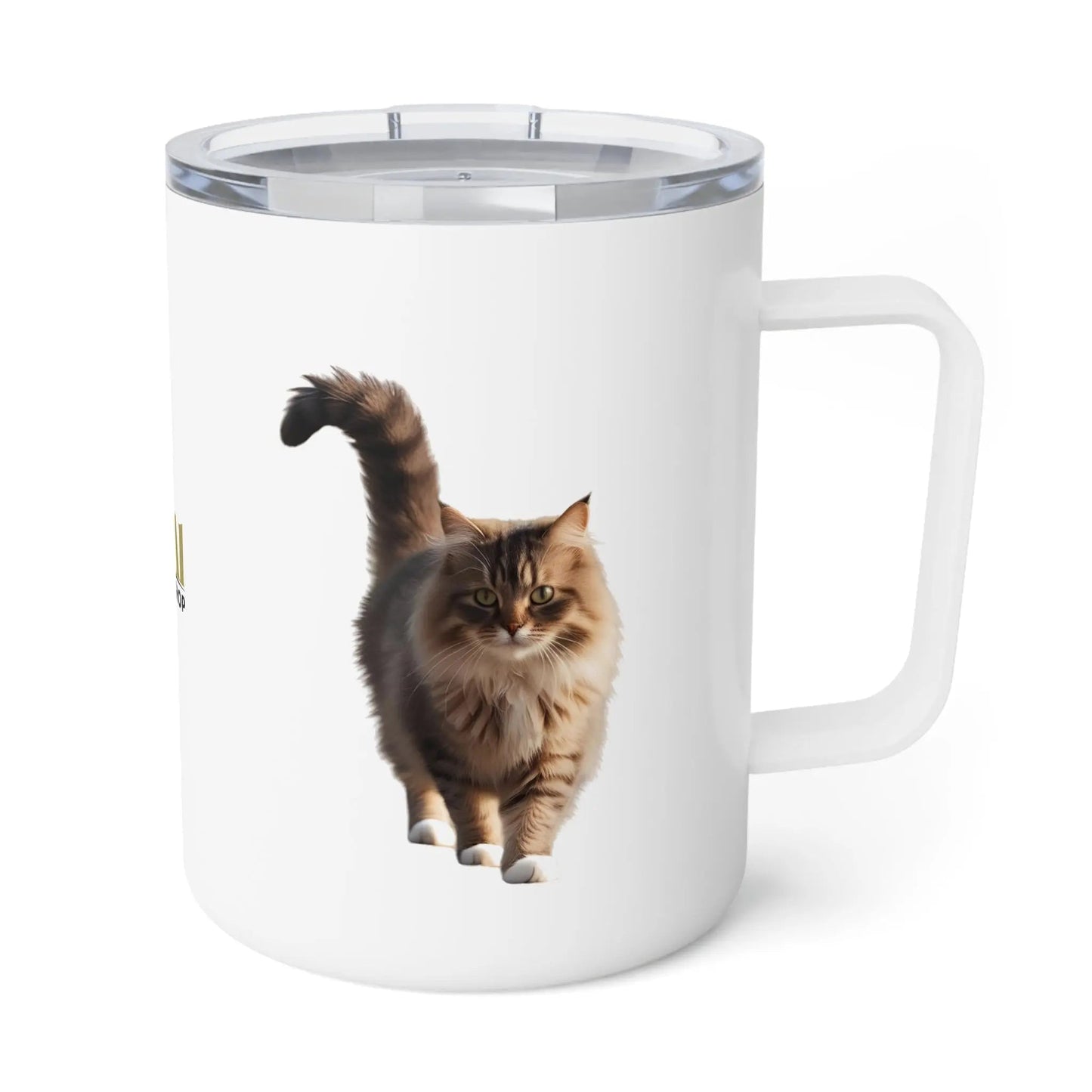 Insulated Cat Lover Coffee Mug - 10oz