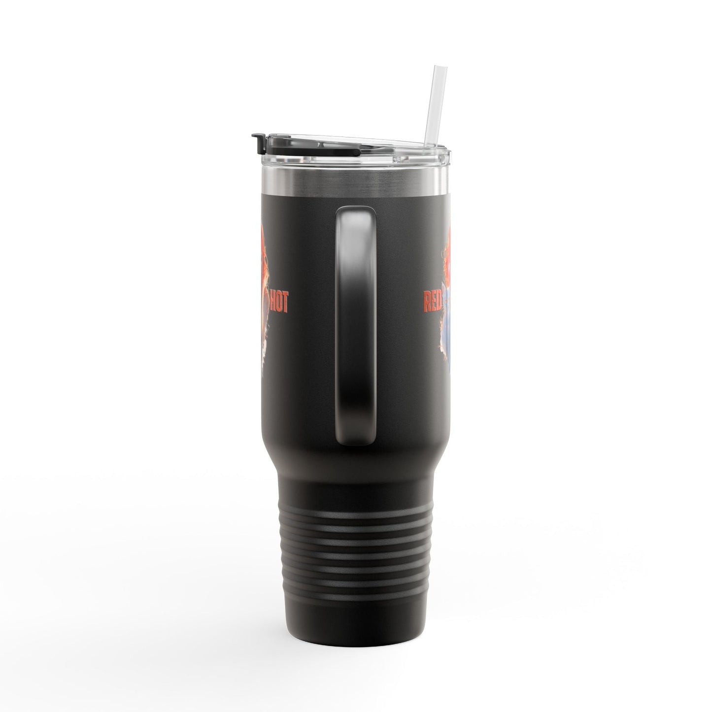 Red Hot Vibes Insulated Travel Mug - 40oz Coffee Travel Tumbler