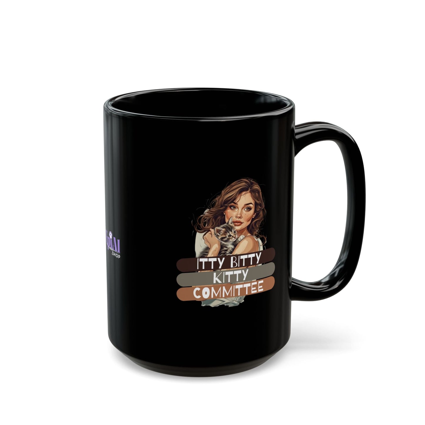 Itty Bitty Kitty Committee Mug | Funny Cat Mug