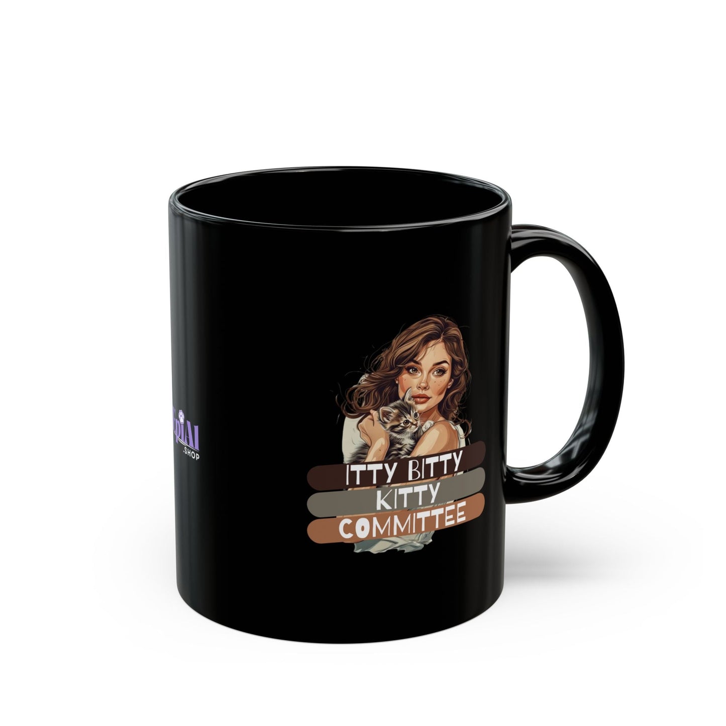 Itty Bitty Kitty Committee Mug | Funny Cat Mug