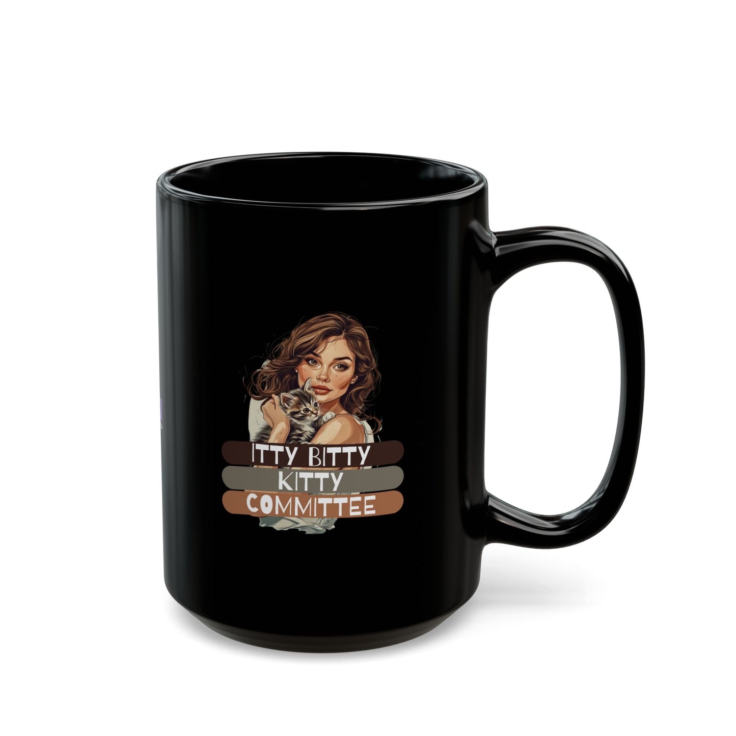 Itty Bitty Kitty Committee Mug | Funny Cat Mug