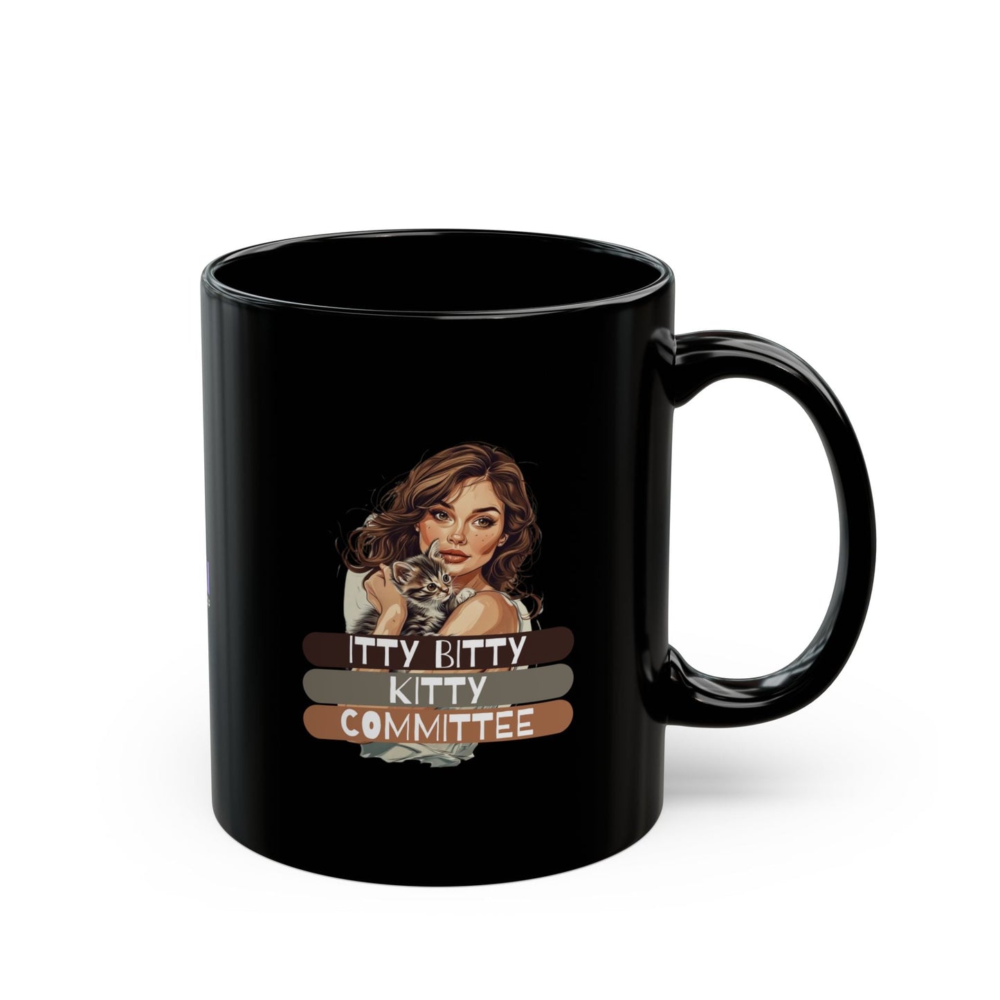 Itty Bitty Kitty Committee Mug | Funny Cat Mug