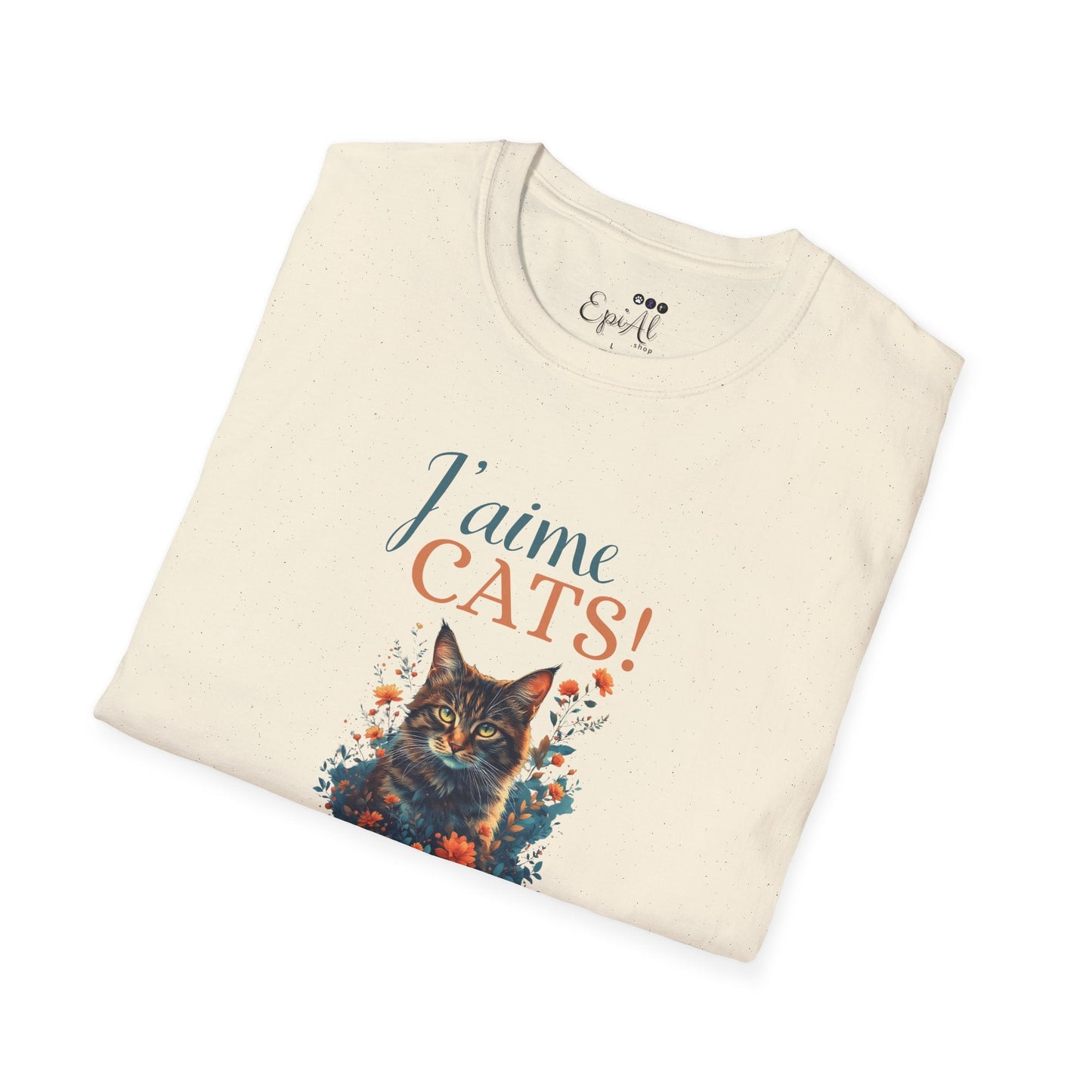 J'aime Cats Unisex Softstyle T-Shirt