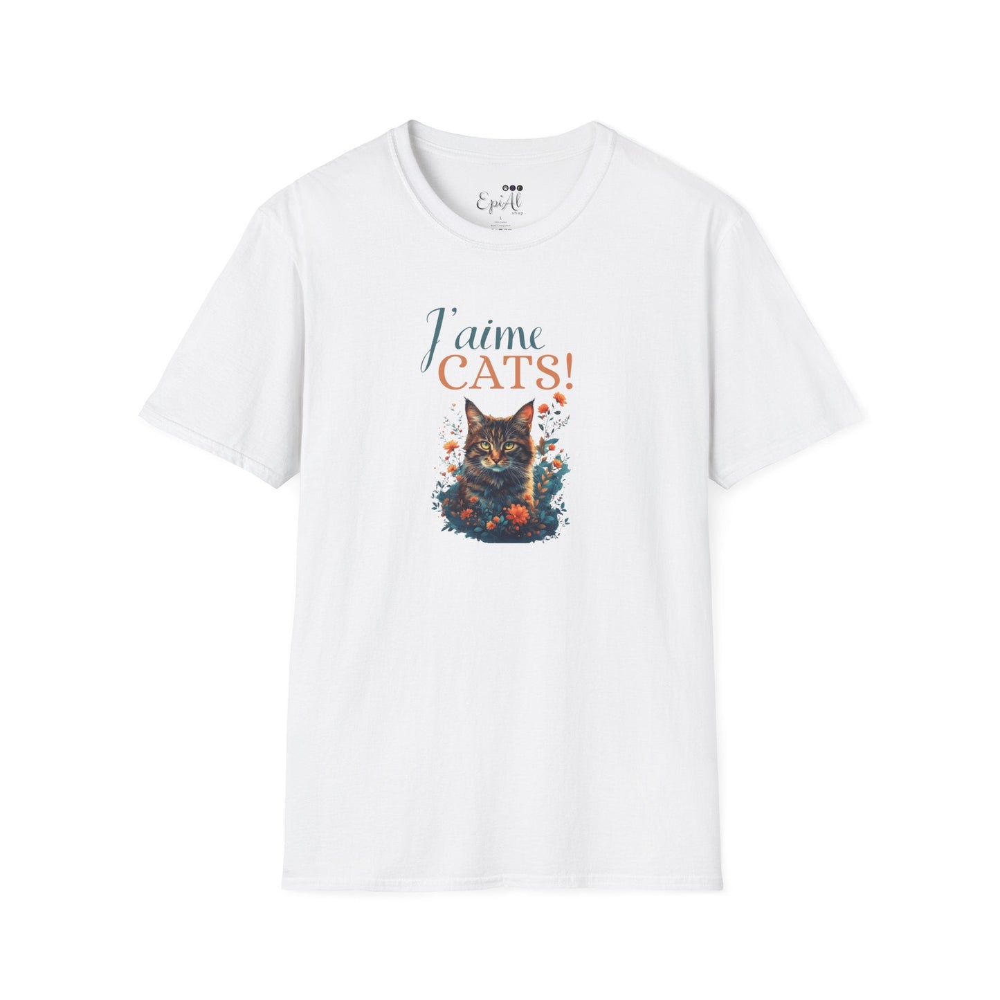 J'aime Cats Unisex Softstyle T-Shirt