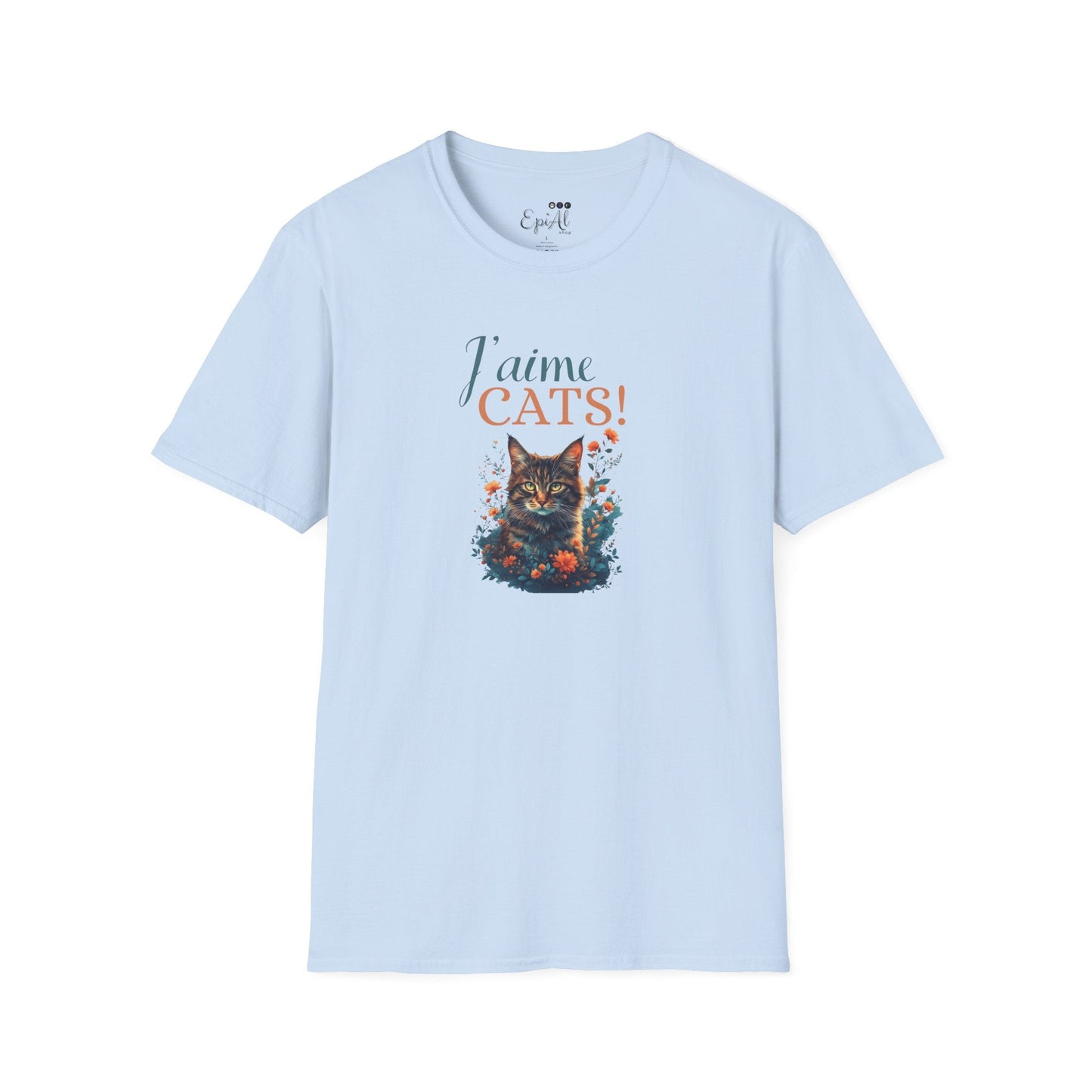 J'aime Cats Unisex Softstyle T-Shirt