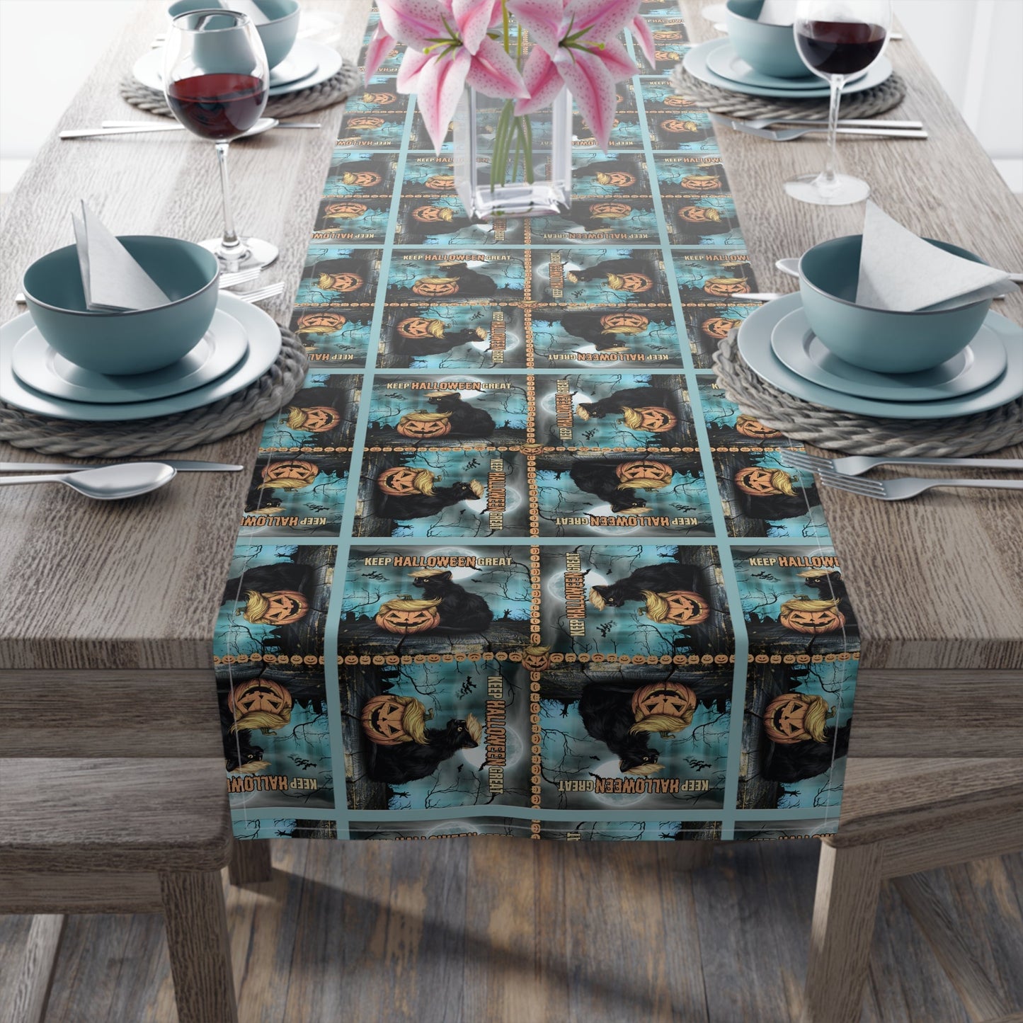 Keep Halloween Great Table Runner