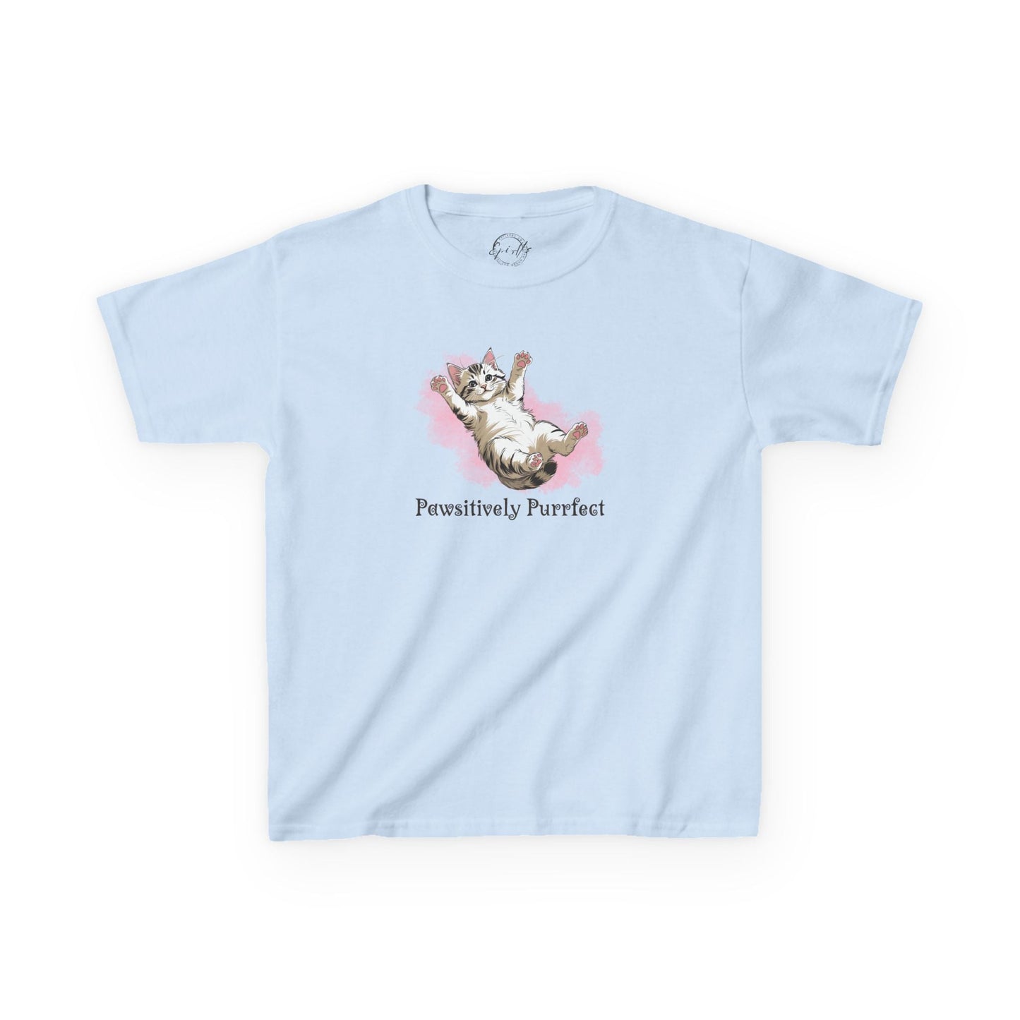Kids Purrfect Cat Graphic Tee