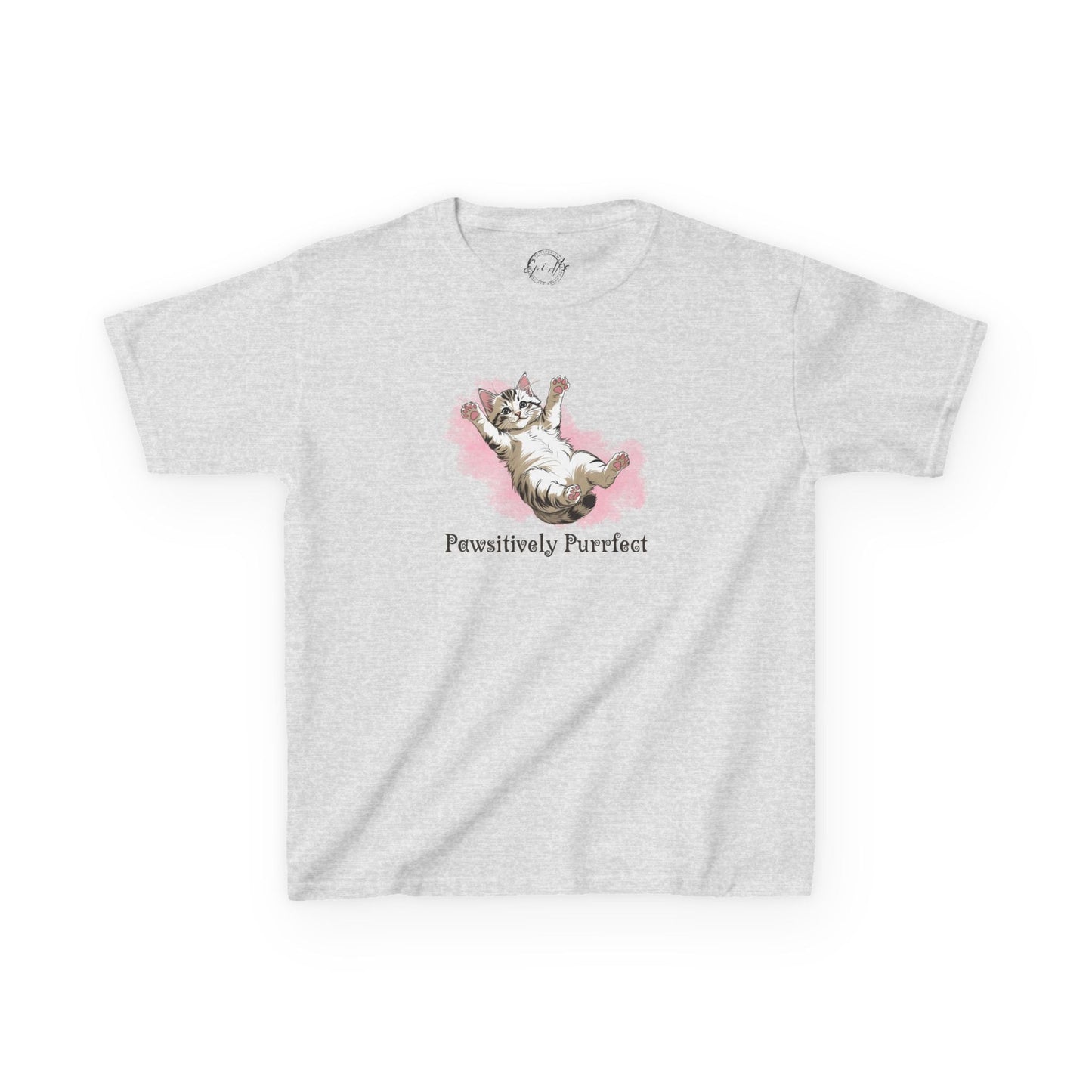 Kids Purrfect Cat Graphic Tee