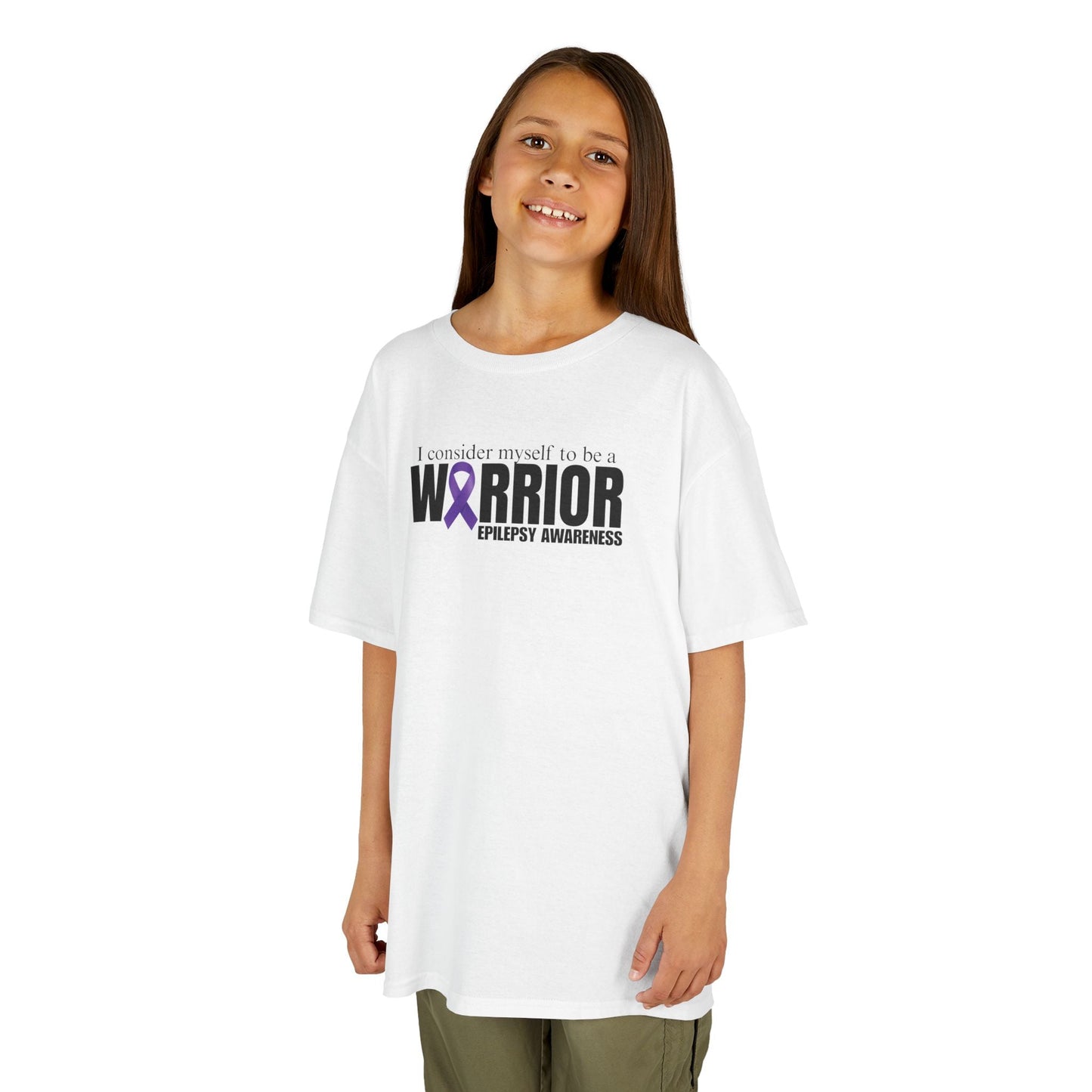 Kids Epilepsy Awareness Tee for Empowering Your Child with Warrior Spirit
