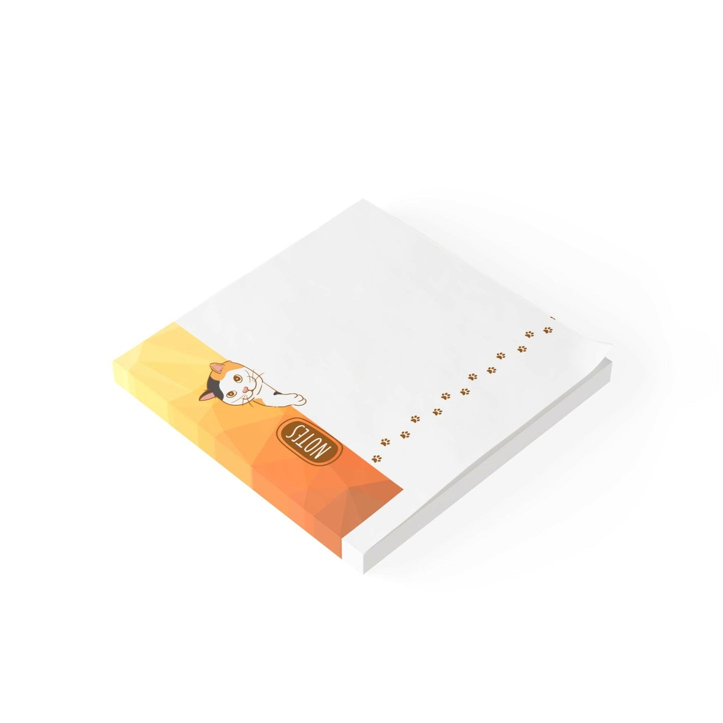 Kitty Post-it Notes | Cat Approved Sticky Notes for Chaotic Brilliance