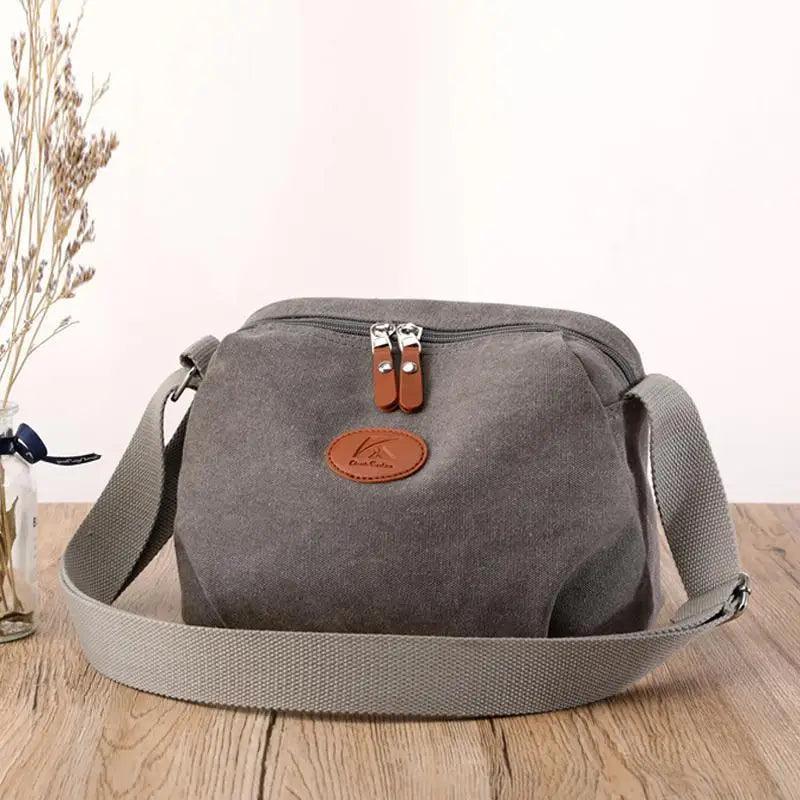 Lavish Style Canvas Crossbody Bag For Women And Girld Travel Bag Lightweighted Casual Shoulder Bag For Females