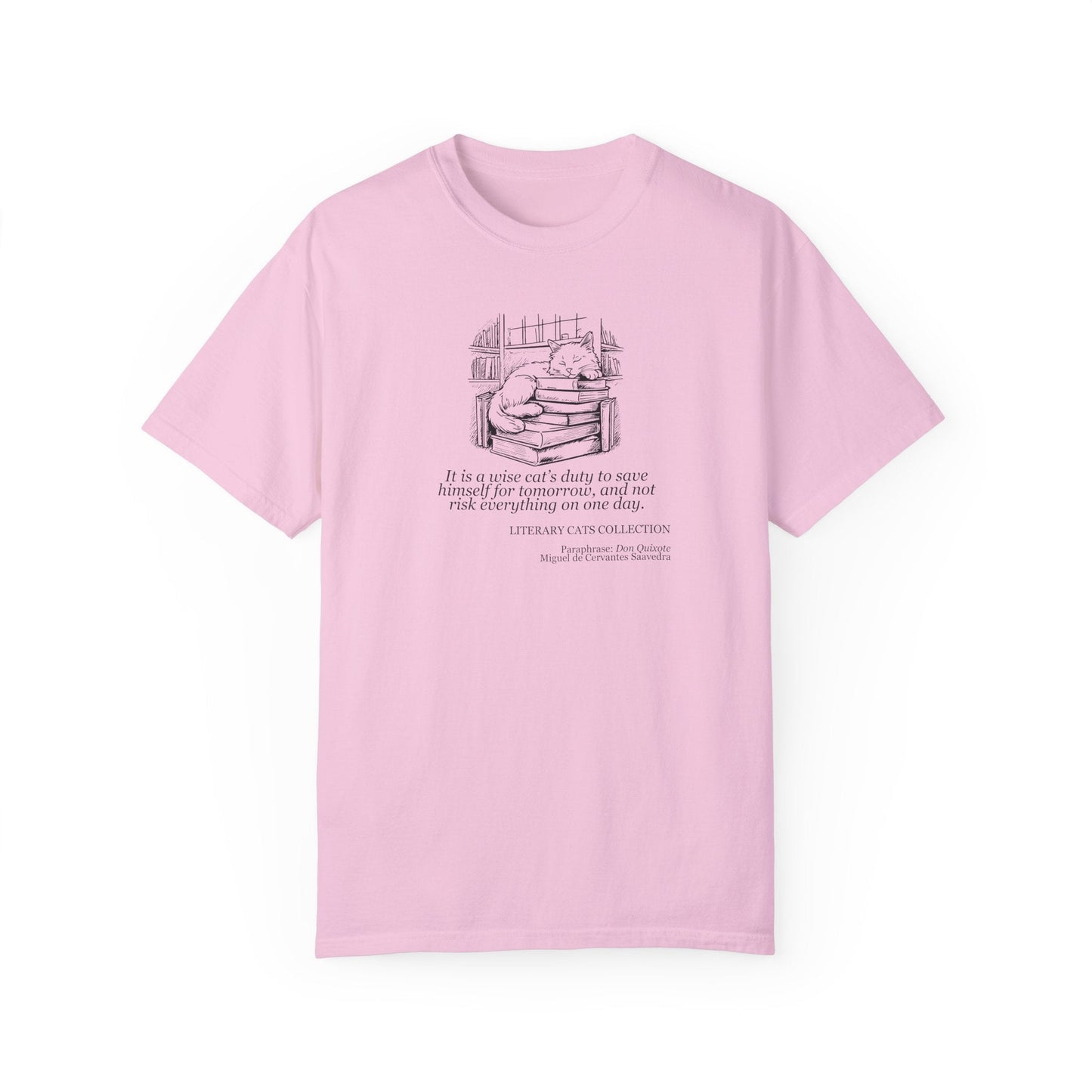 Literary Cat Unisex T-Shirt - Don Quixote