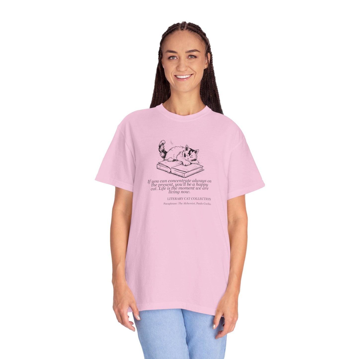 Literary Cat Unisex T-Shirt - The Alchemist