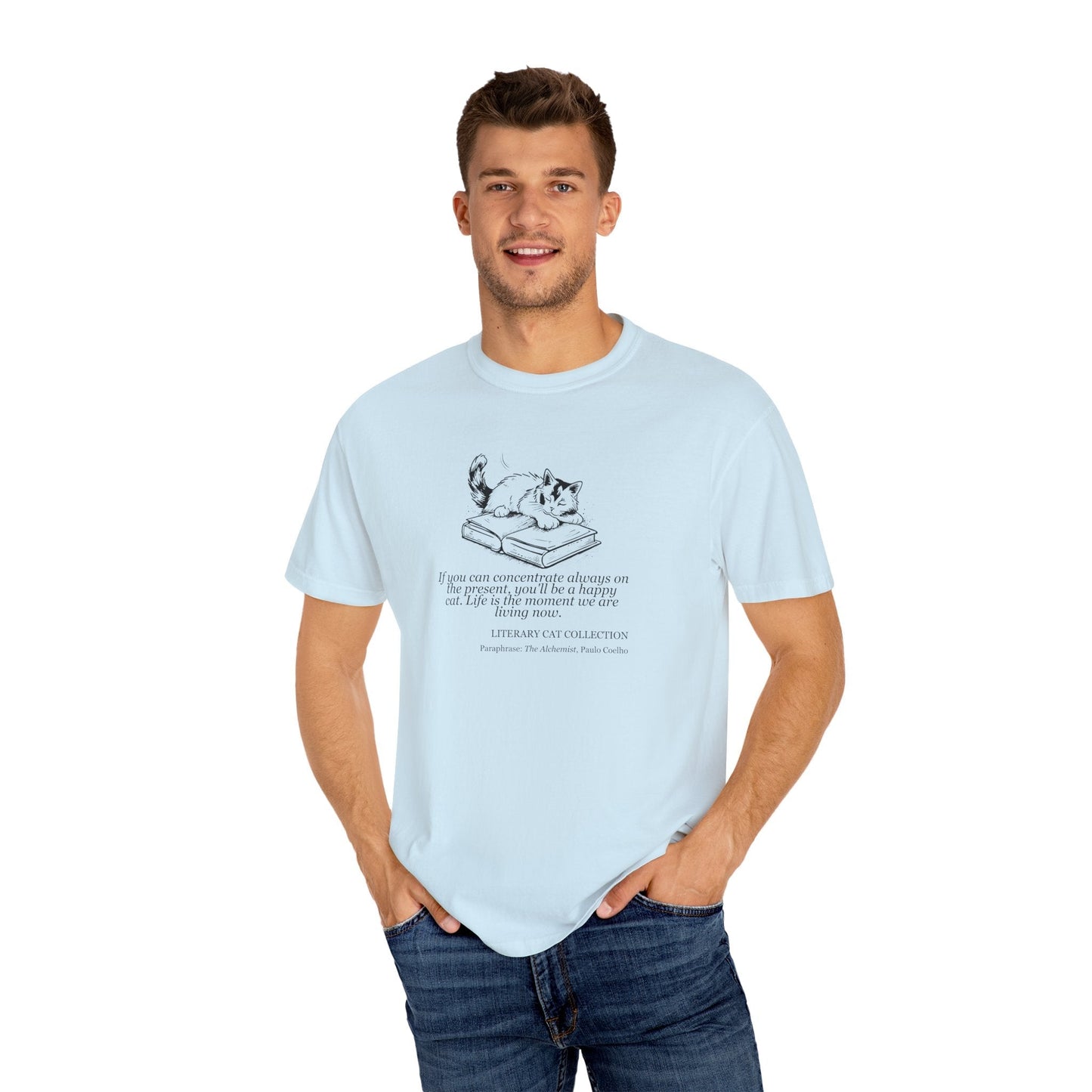 Literary Cat Unisex T-Shirt - The Alchemist
