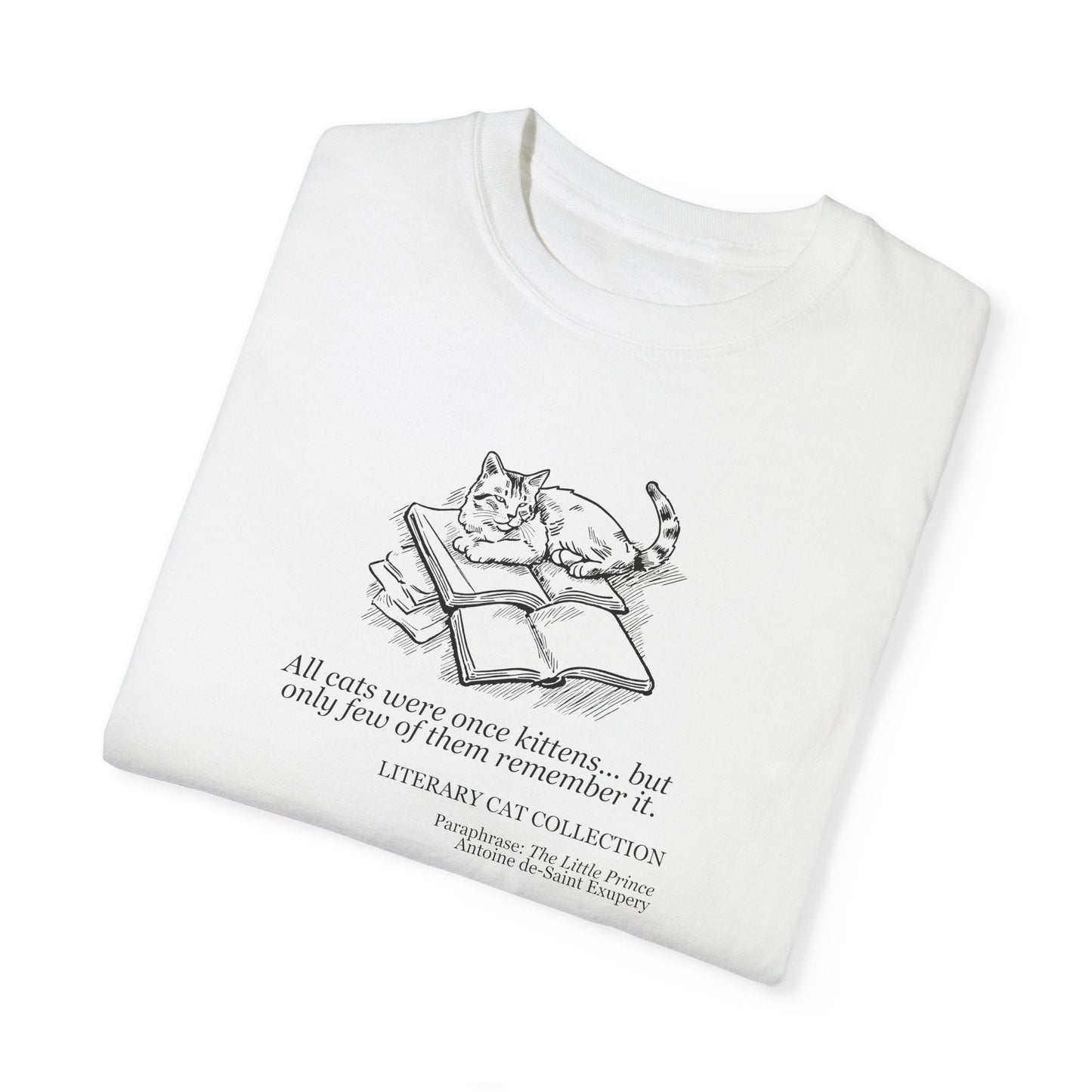 Literary Cat Unisex T-Shirt - The Little Prince