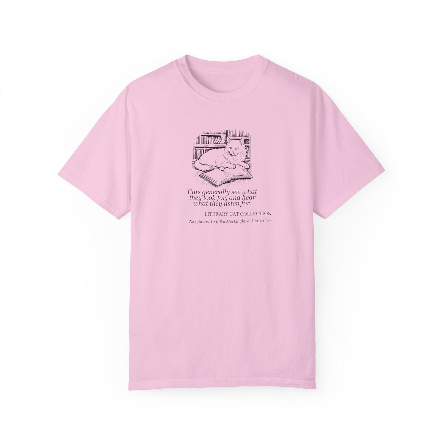 Literary Cat Unisex T-Shirt - To Kill a Mockingbird 2