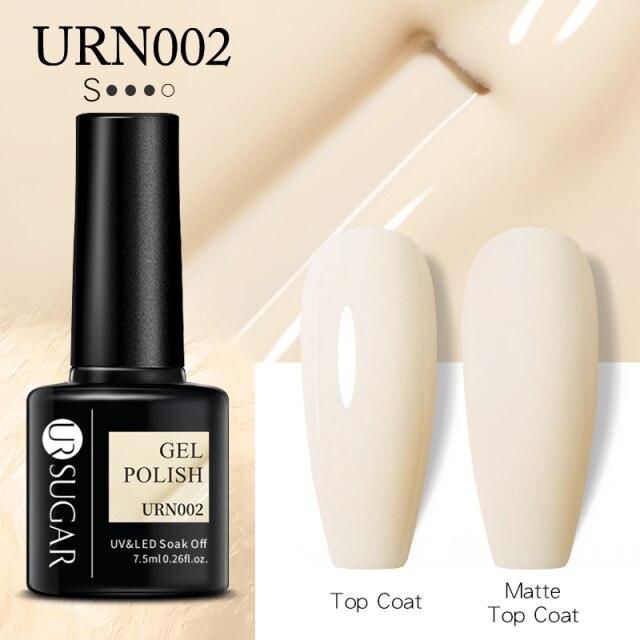 Matte Pink Blue Gel Nail Polish Semi Permanent LED Nail Art Design Elegant Warm Colors For Womens