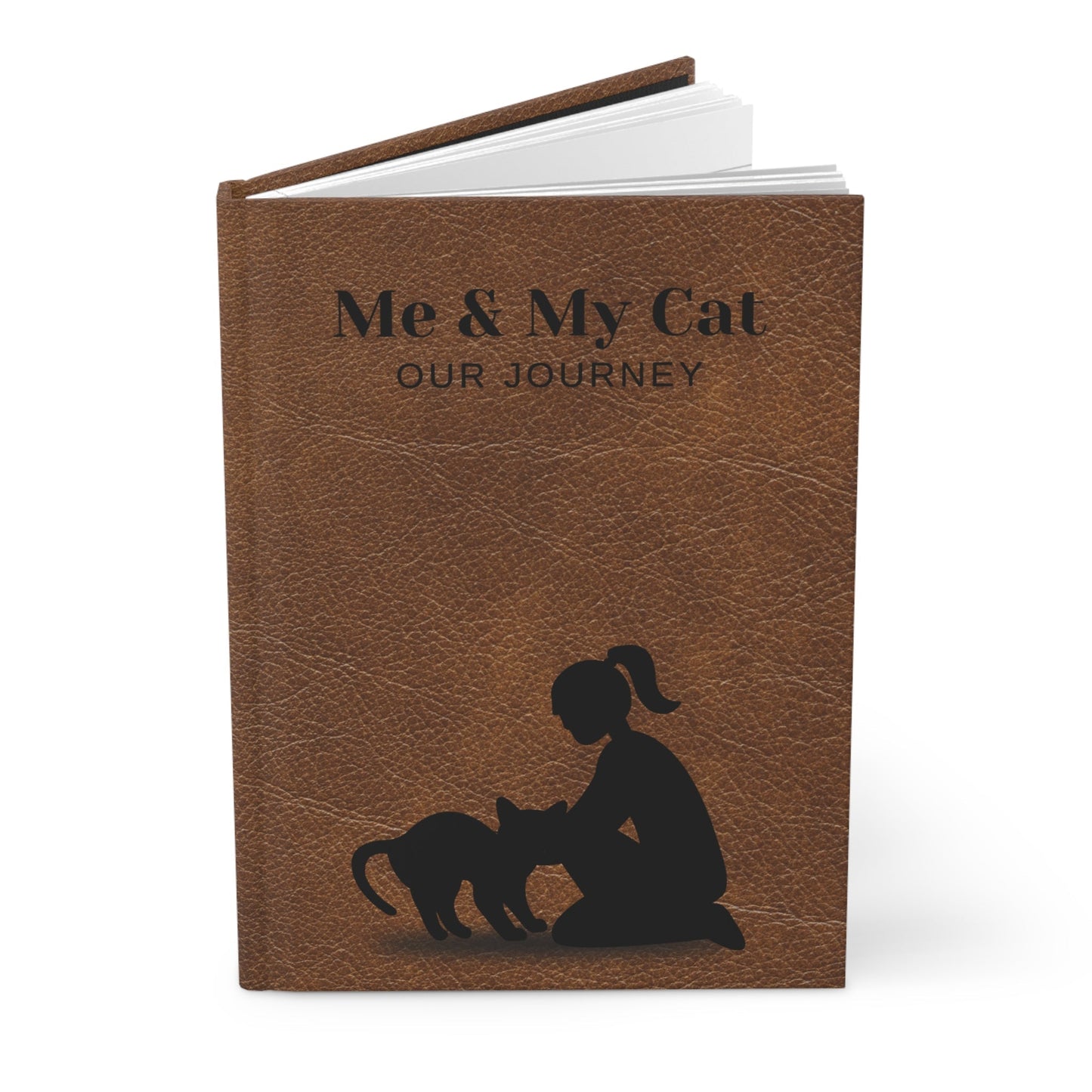 Me and My Cat Hardcover Journal Matte