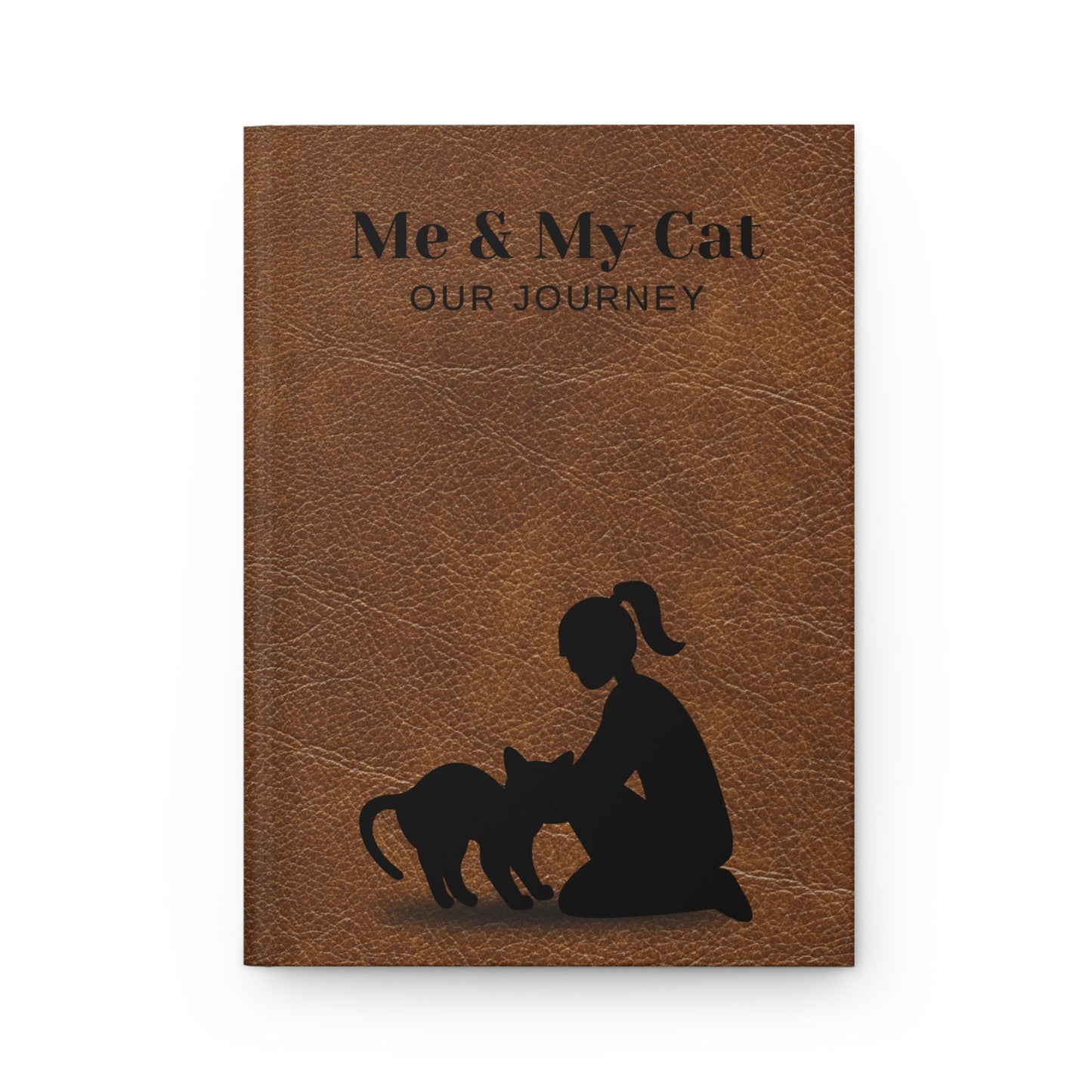 Me and My Cat Hardcover Journal Matte