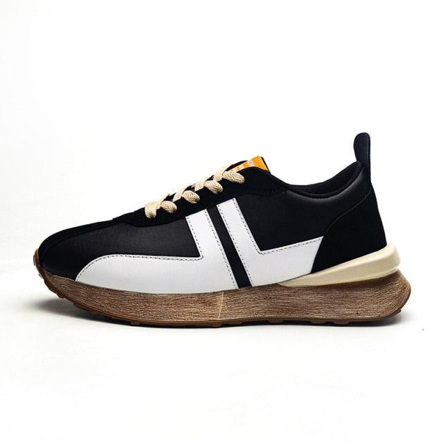 Men Fashion Platform Sneakers Outdoor Non-slip Breathable Shoes New Trend Wild Casual Comfortable Shoes Fashion Sneakers Breathable Comfort Walking Shoes For Mens